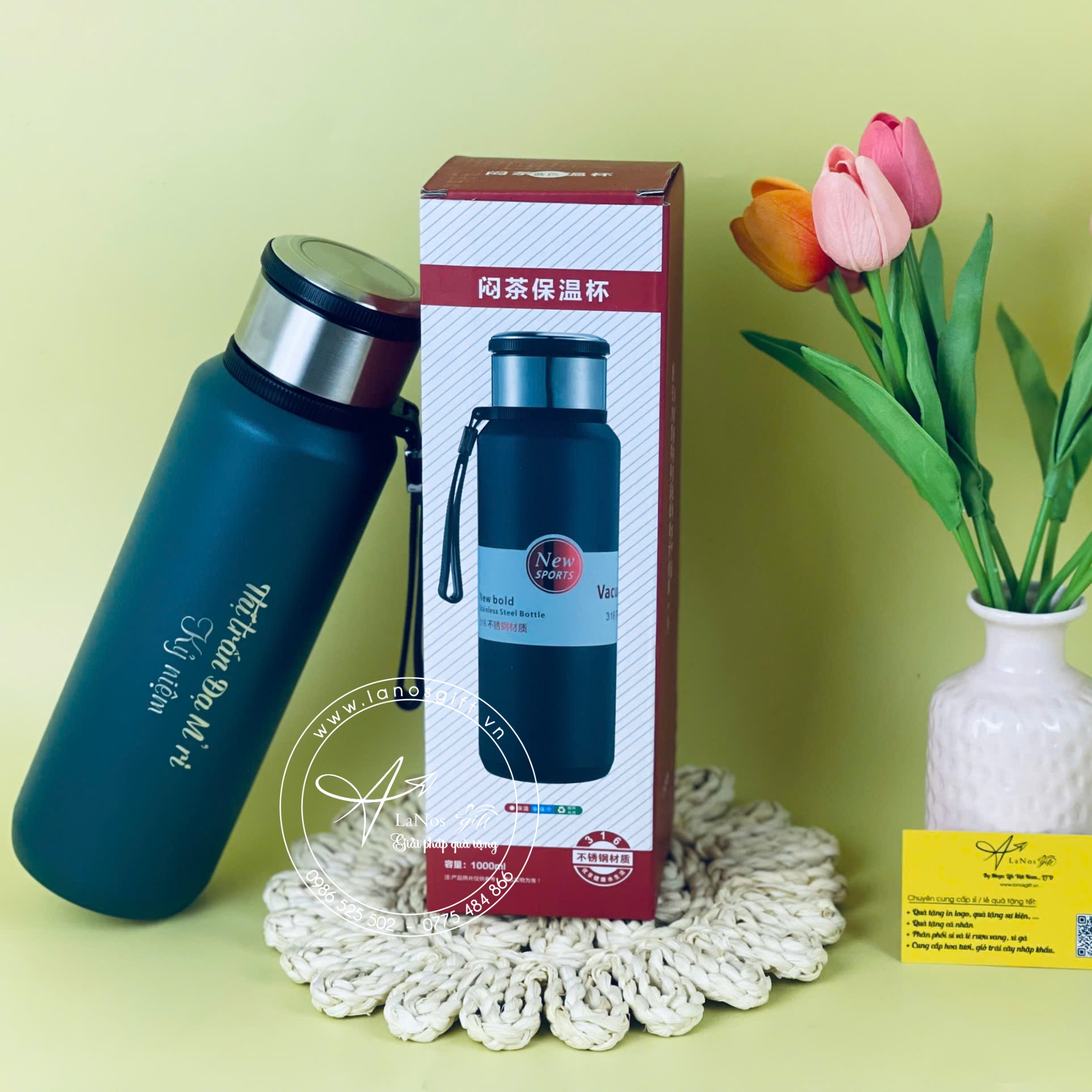 Bình giữ nhiệt in Logo - LNBGN 10 - Hình ảnh 3