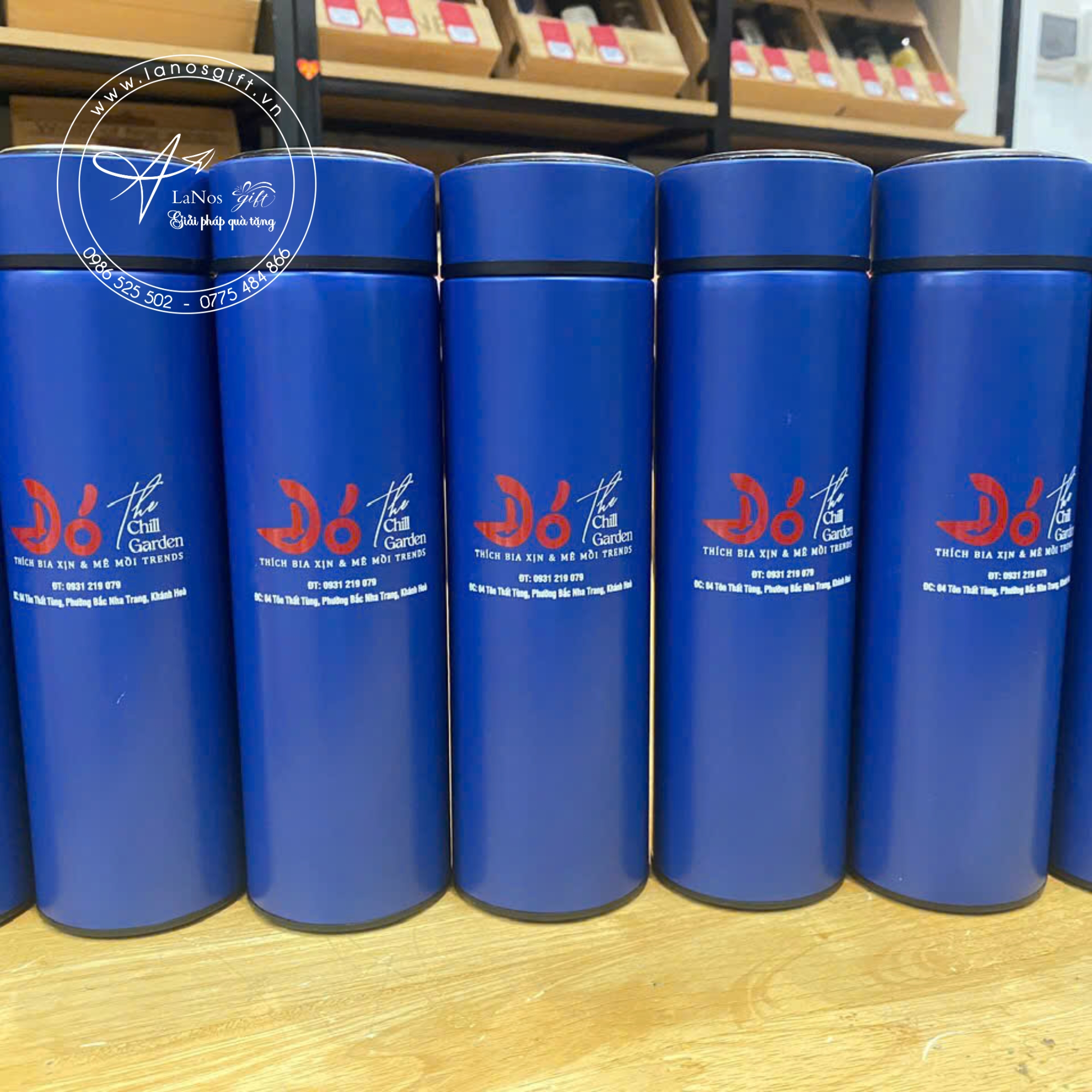 Bình giữ nhiệt in Logo - LNBGN 14