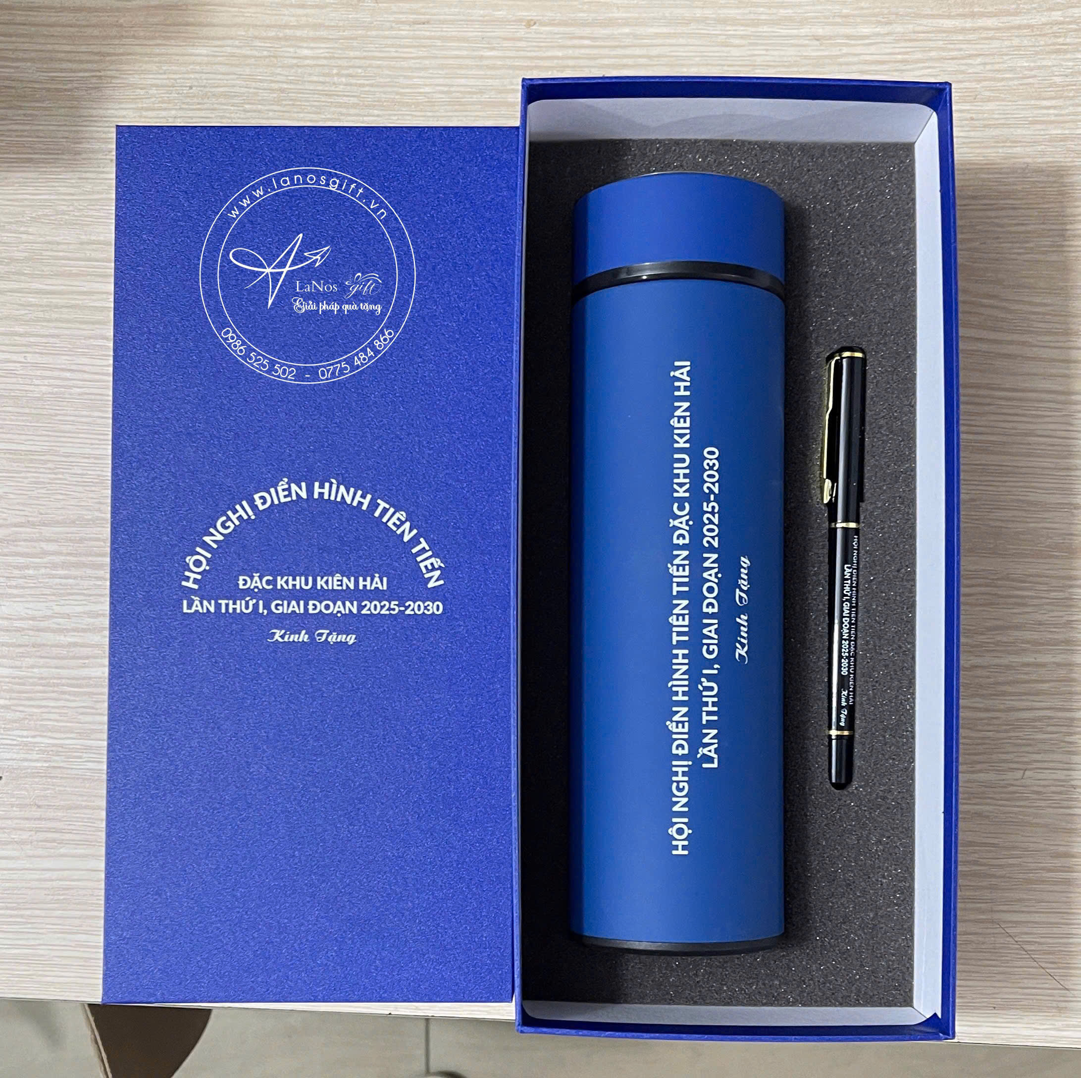 Set Quà Tặng Bình Giữ Nhiệt + Bút - LNGS 01