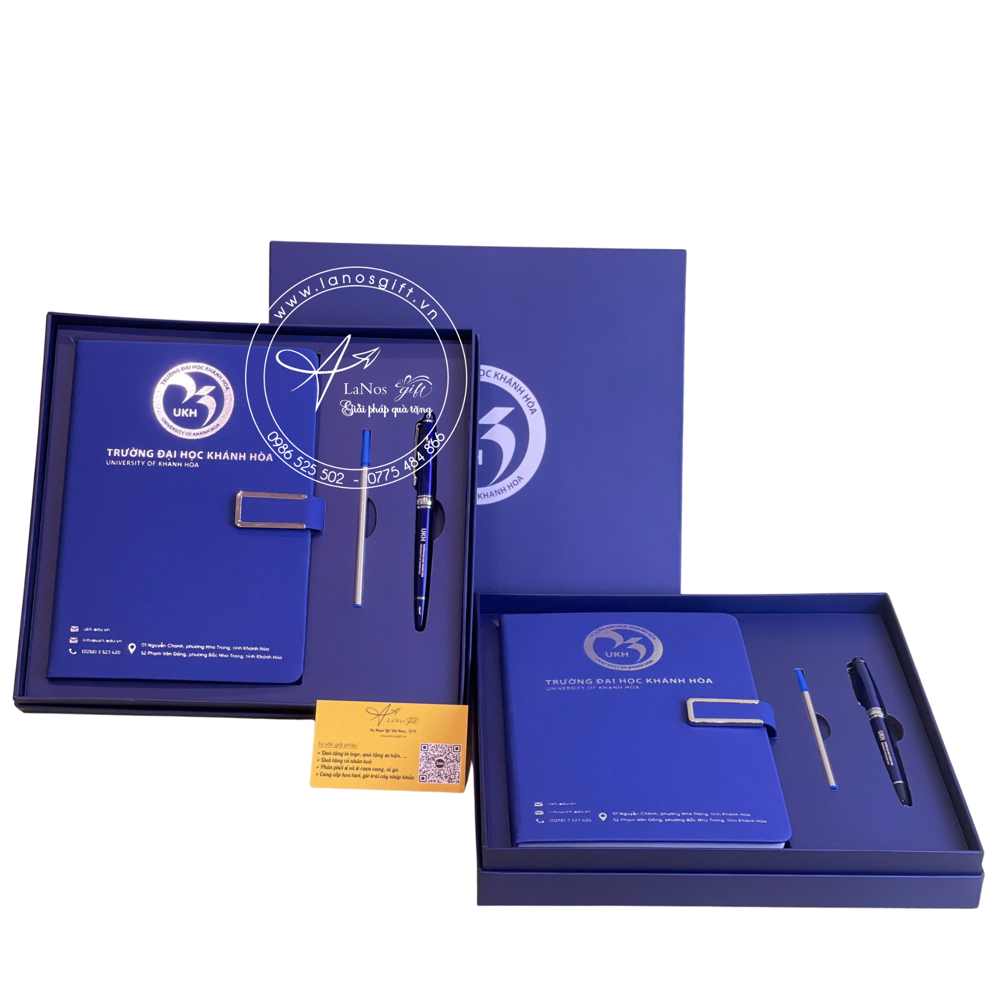 Hộp Quà Tặng Sổ Bút In Logo Theo Yêu Cầu - LNGS 07 - Hình ảnh 5