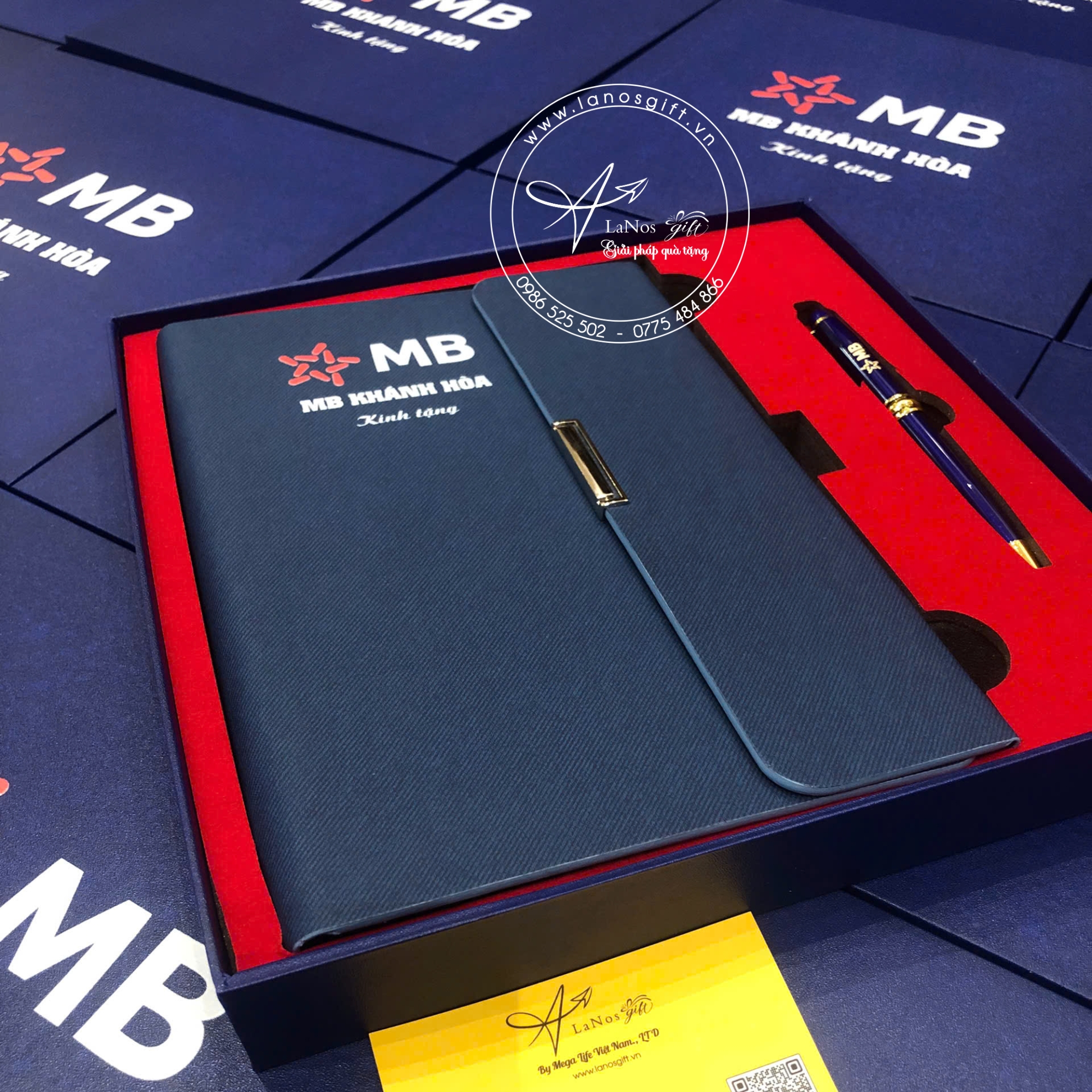 Hộp Quà Tặng Doanh Nghiệp In Logo – Sổ Tay & Bút Ký Cao Cấp Thiết Kế Theo Yêu Cầu - LNGS 06 - Hình ảnh 4