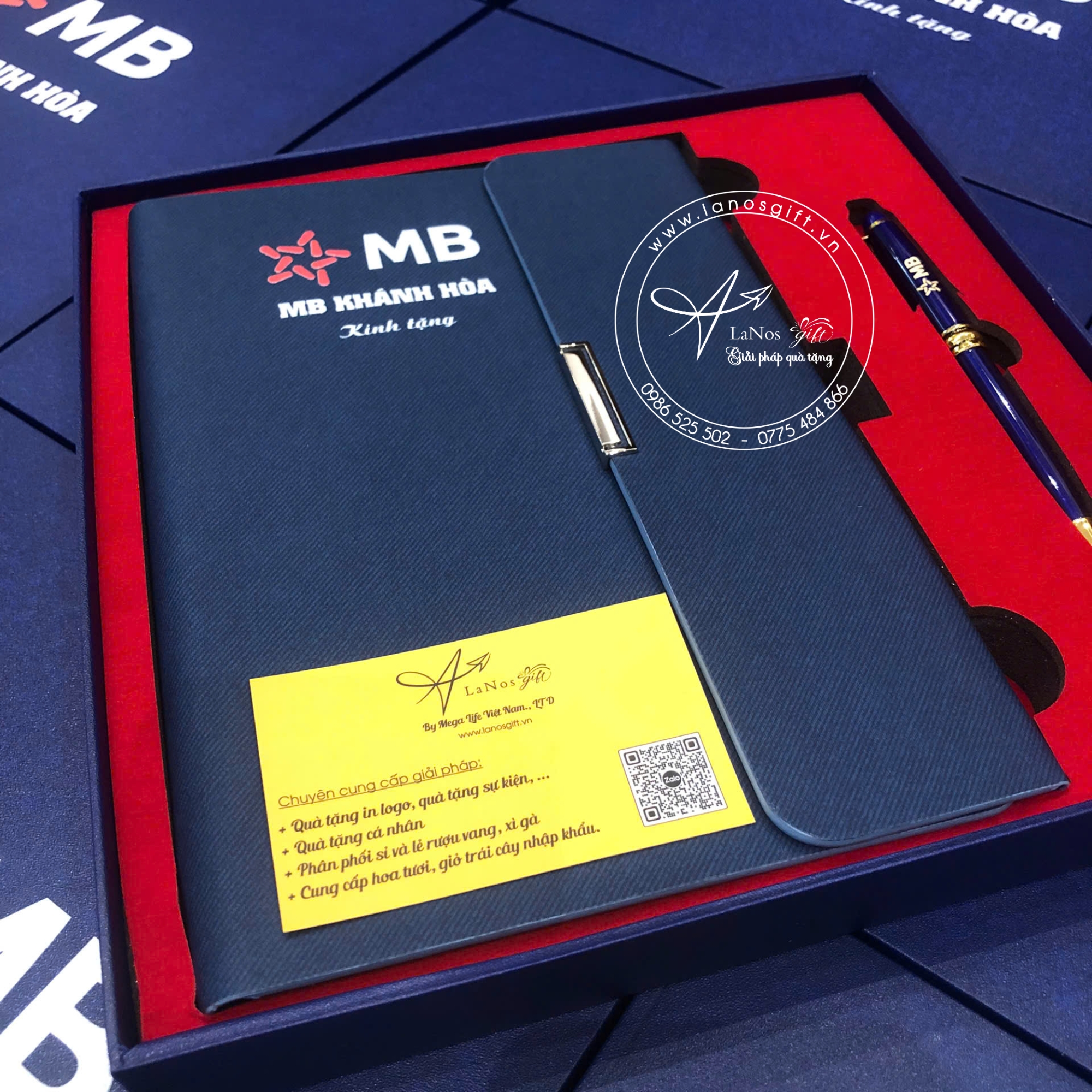Hộp Quà Tặng Doanh Nghiệp In Logo – Sổ Tay & Bút Ký Cao Cấp Thiết Kế Theo Yêu Cầu - LNGS 06 - Hình ảnh 5