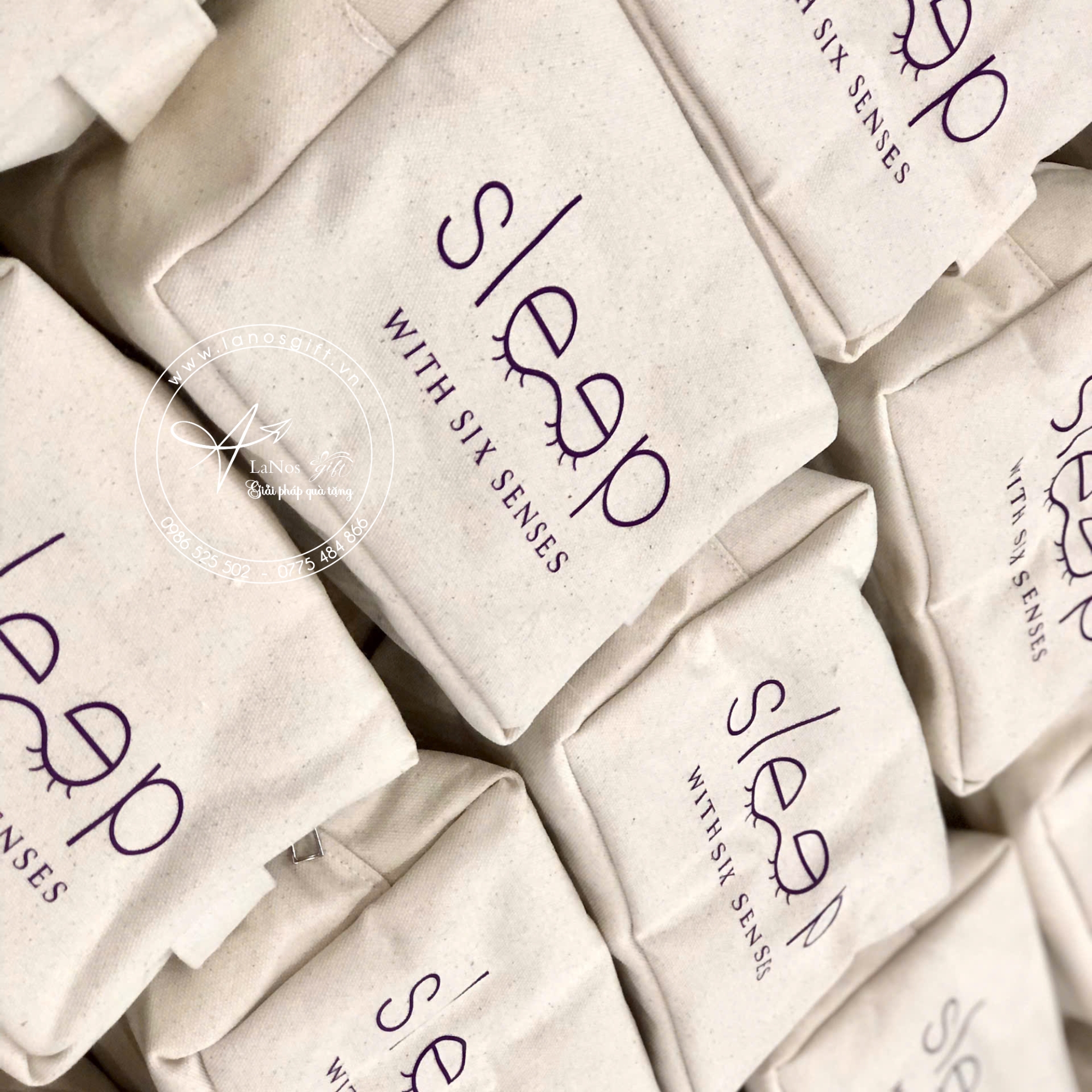 Ví vải in logo - LNVV 01 - Hình ảnh 6