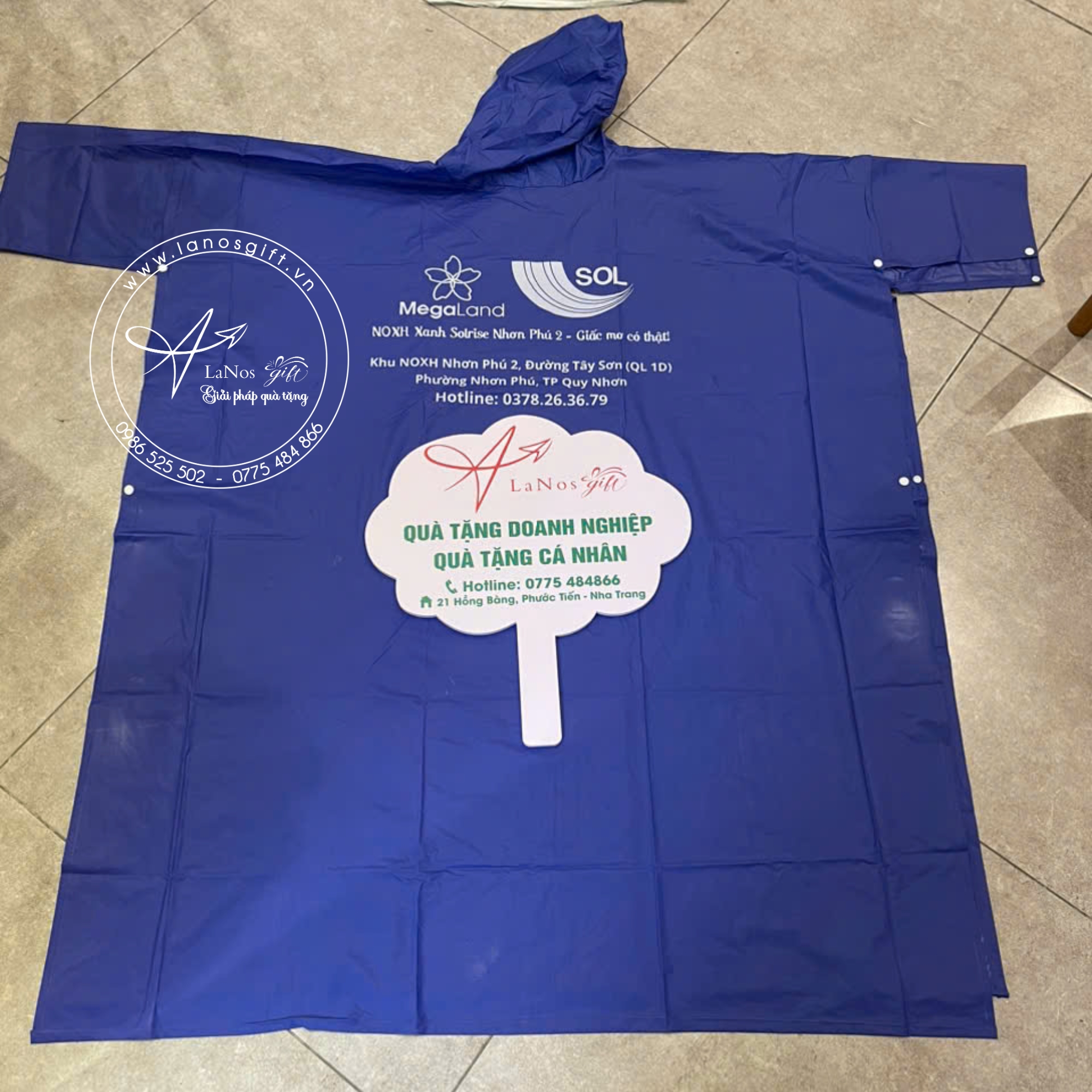Áo mưa in logo - LNAM 04