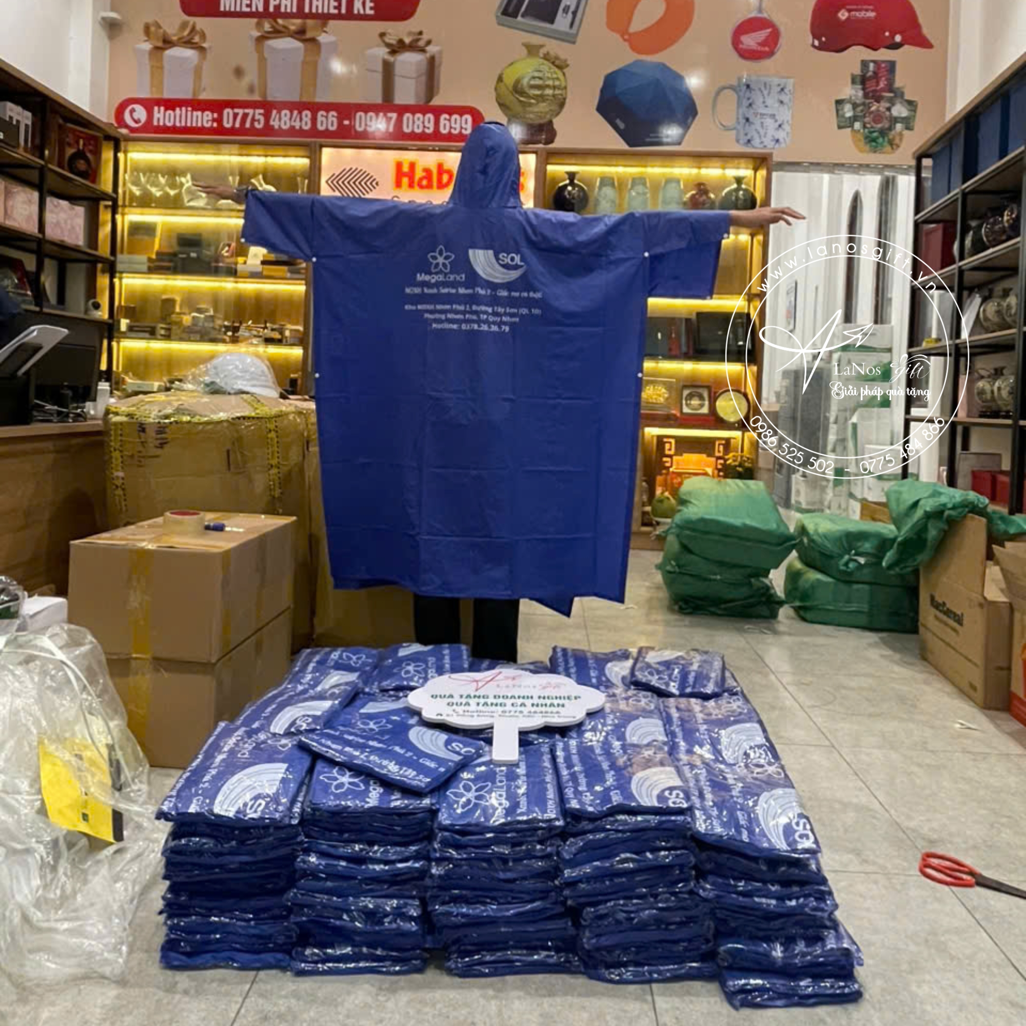 Áo mưa in logo - LNAM 04 - Hình ảnh 4