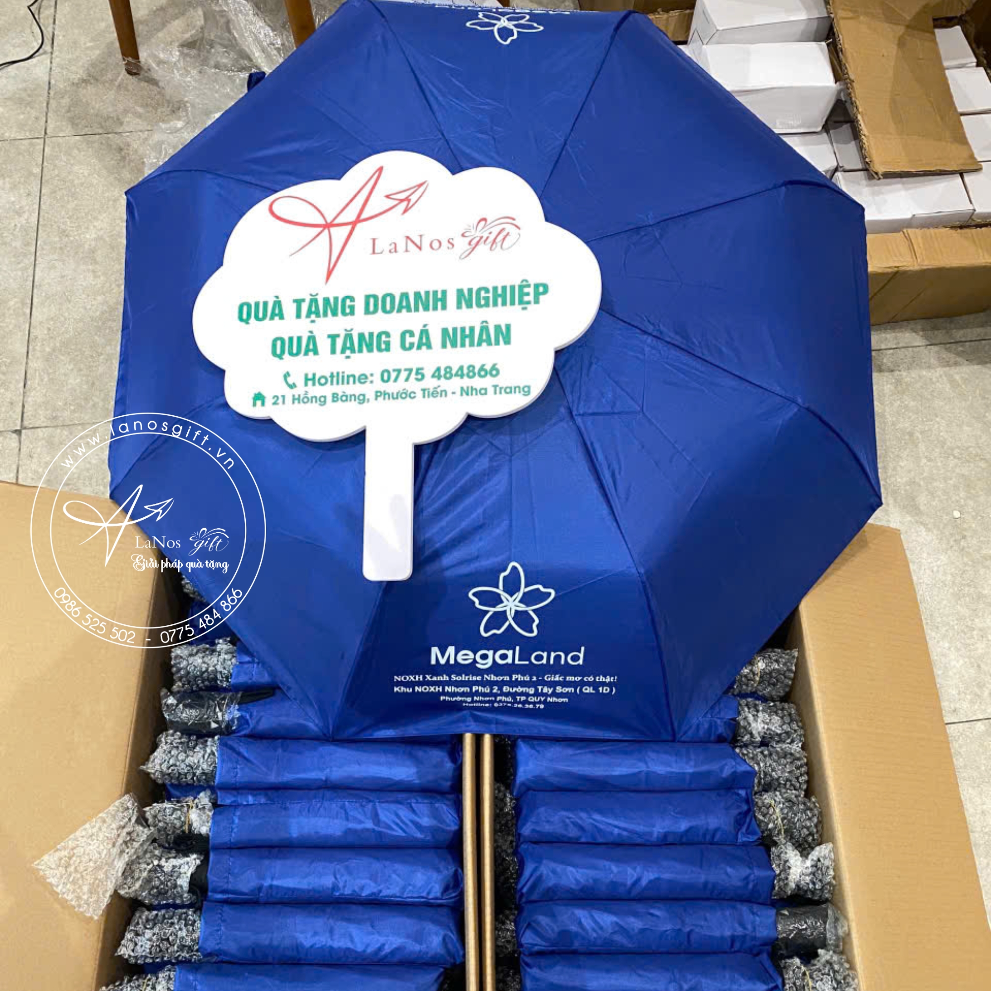 Ô dù in logo - LNOD 17