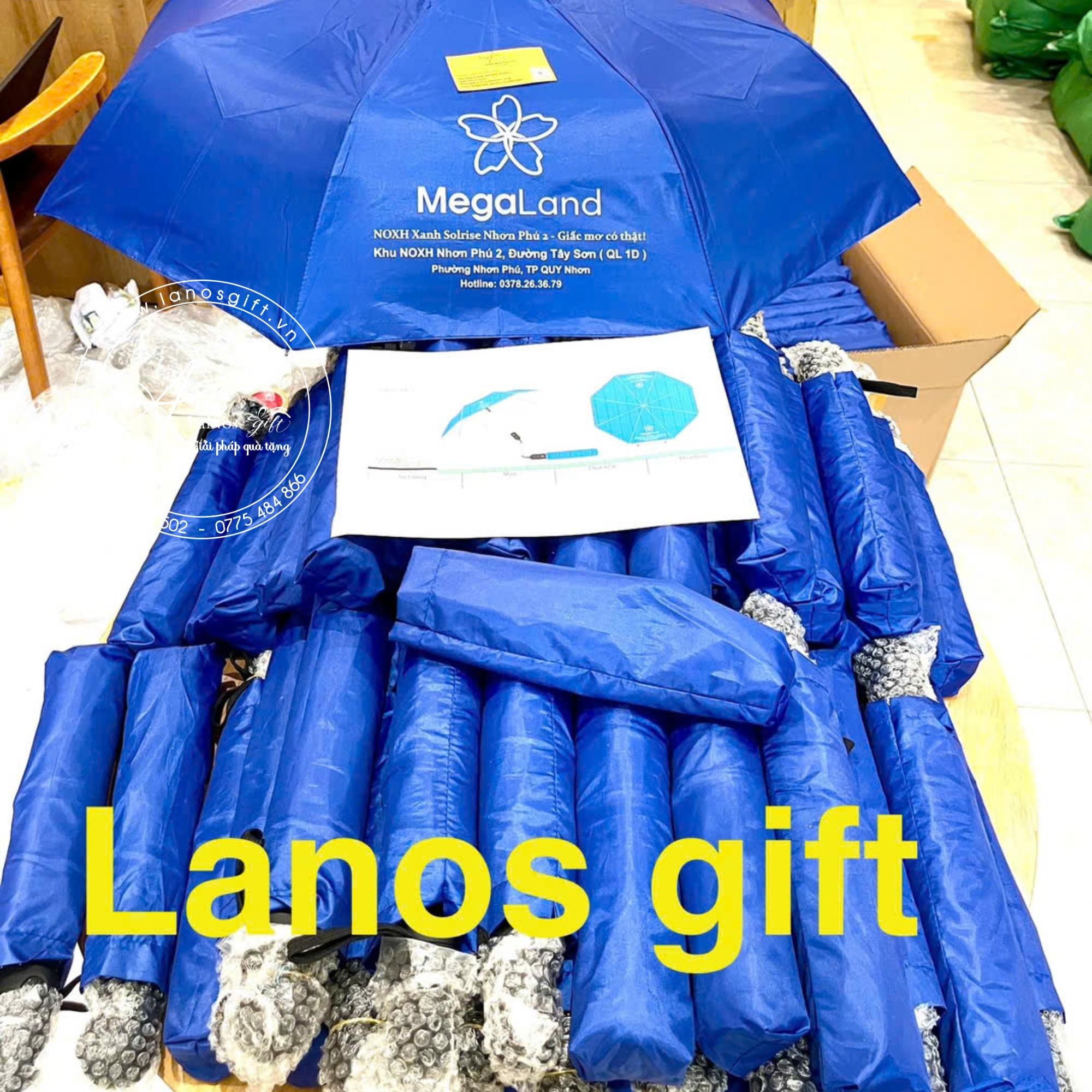 Ô dù in logo - LNOD 17 - Hình ảnh 4