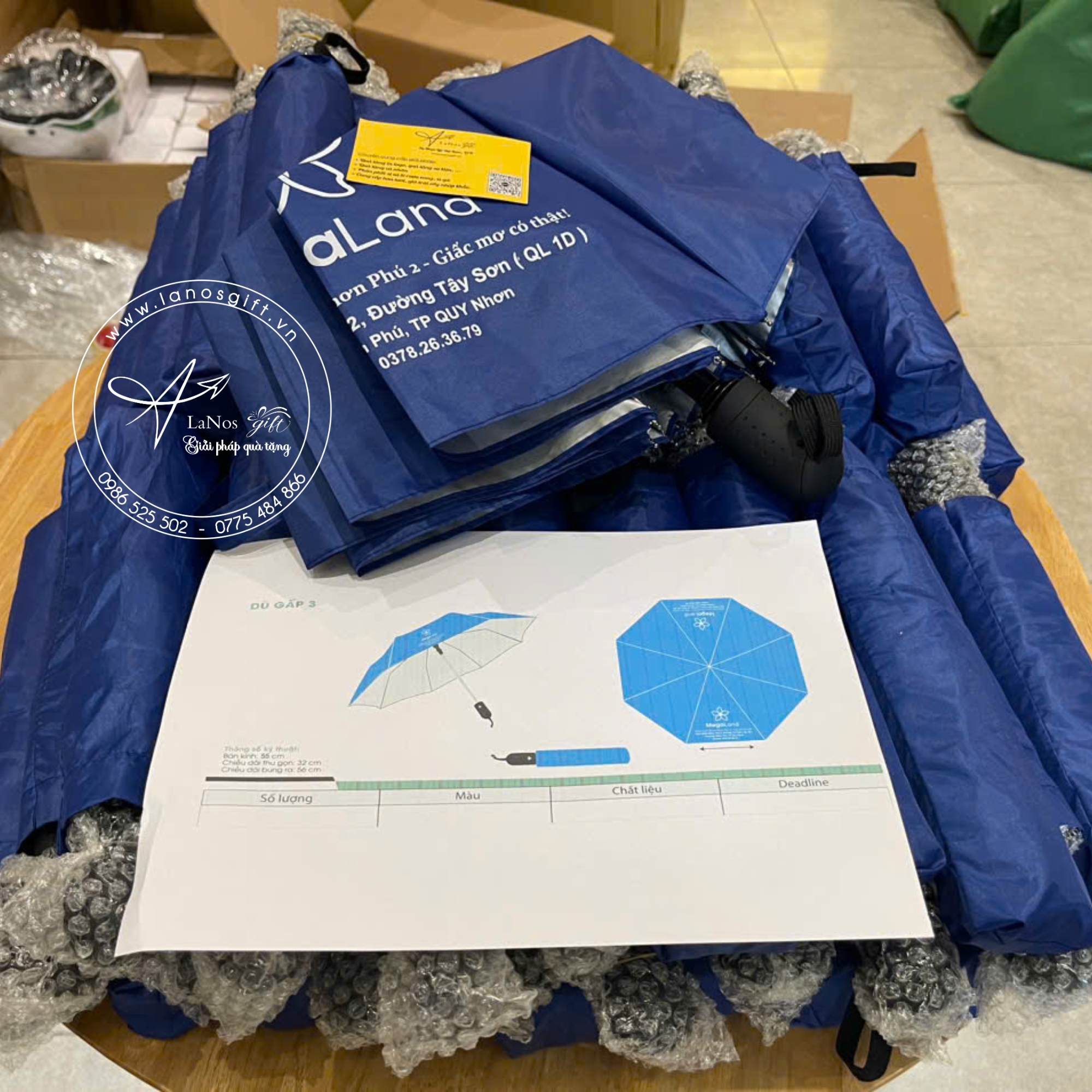Ô dù in logo - LNOD 17 - Hình ảnh 5