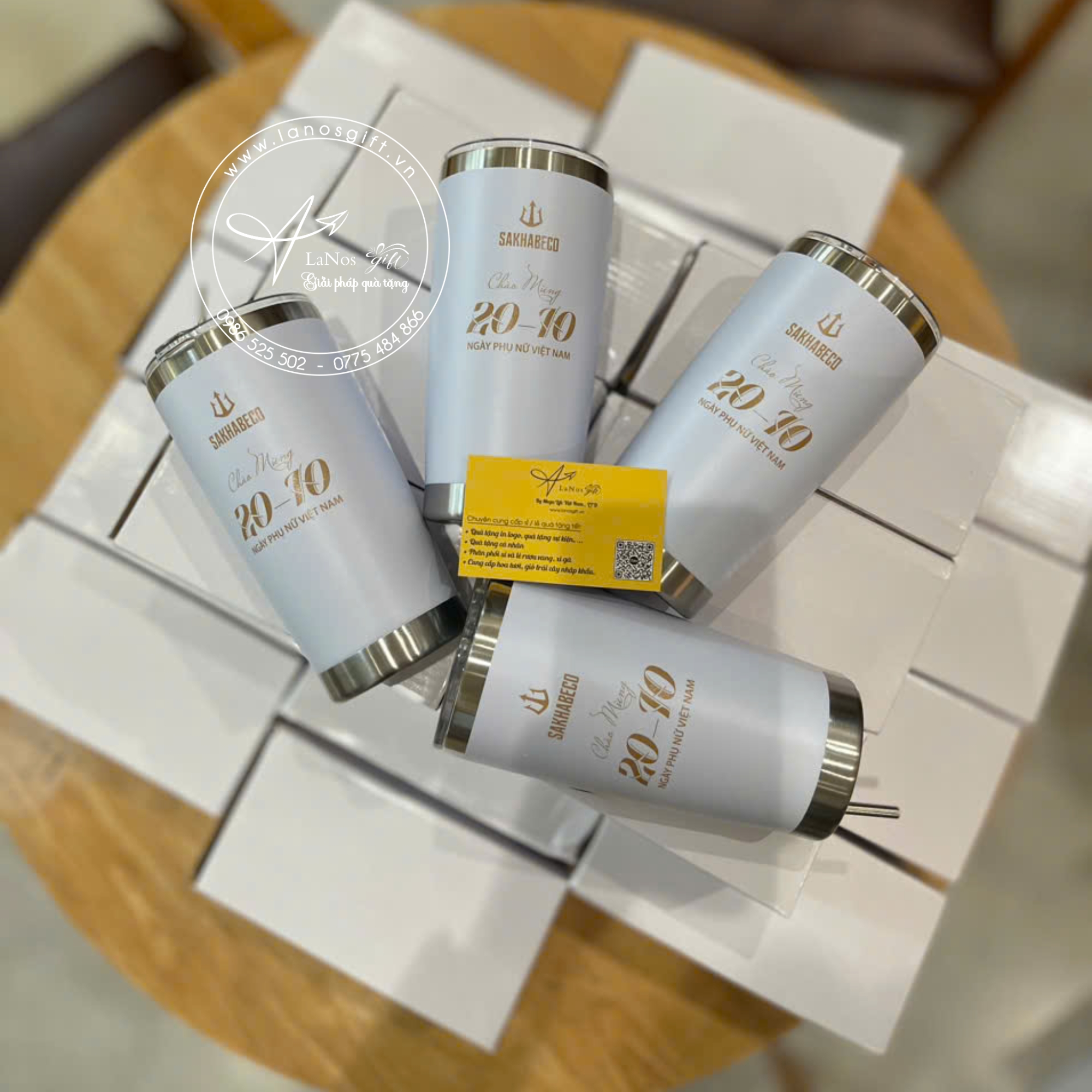 Ly (cốc) giữ nhiệt in Logo - LNLGN 04 - Hình ảnh 3