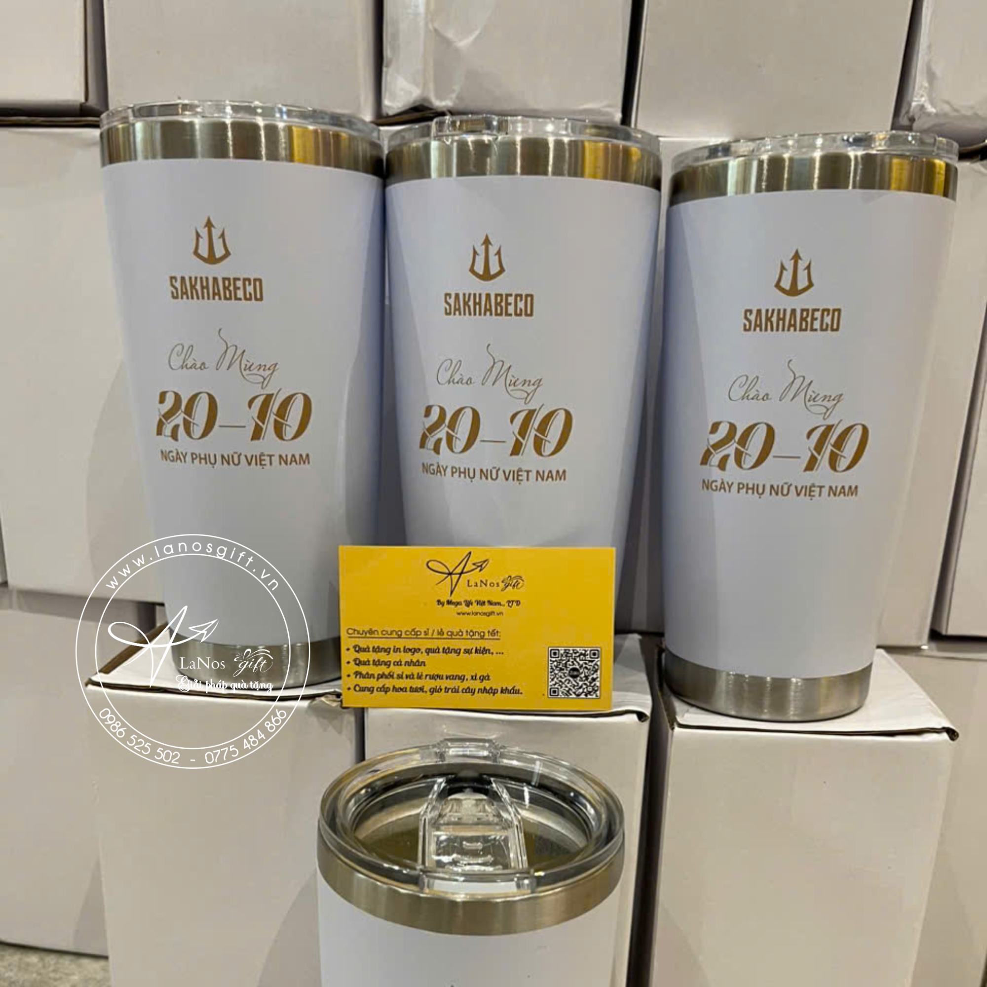 Ly (cốc) giữ nhiệt in Logo - LNLGN 04 - Hình ảnh 2