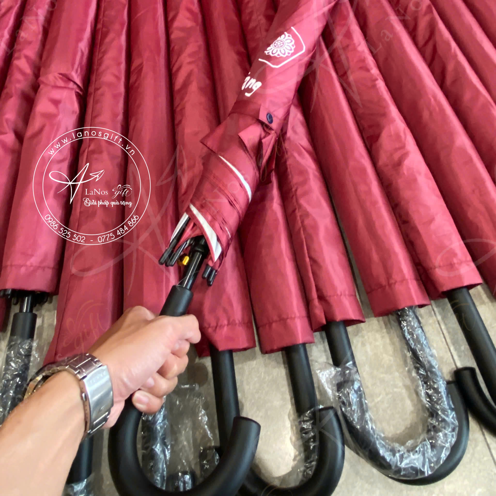 Ô dù in logo - LNOD 15 - Hình ảnh 4