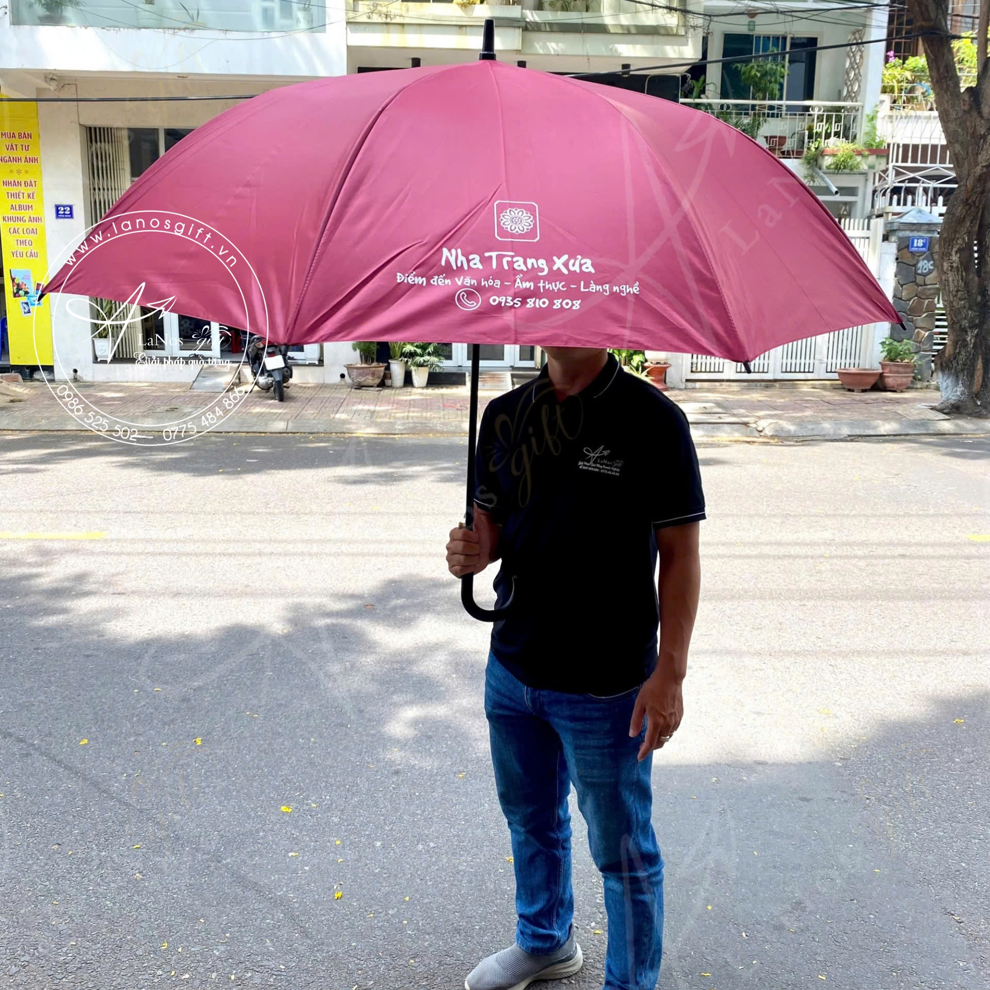 Ô dù in logo - LNOD 15 - Hình ảnh 5