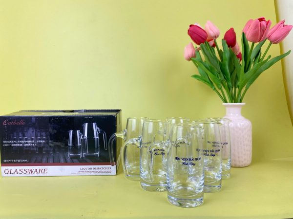 Bình nước thủy tinh 150ml - Hình ảnh 6