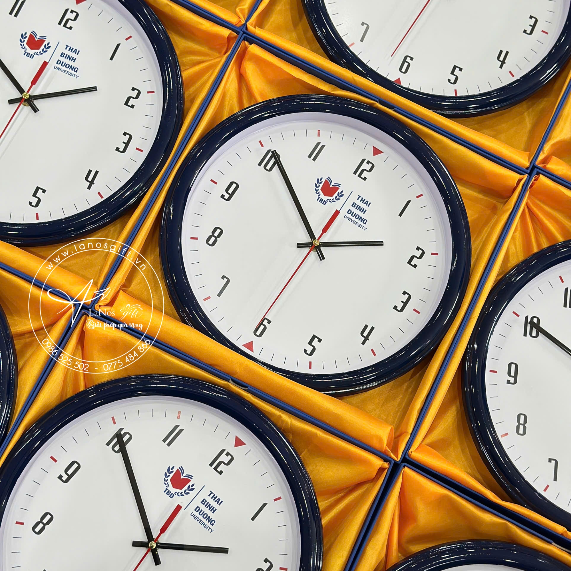 Đồng hồ treo tường in logo - LNĐHTT 01 - Hình ảnh 6