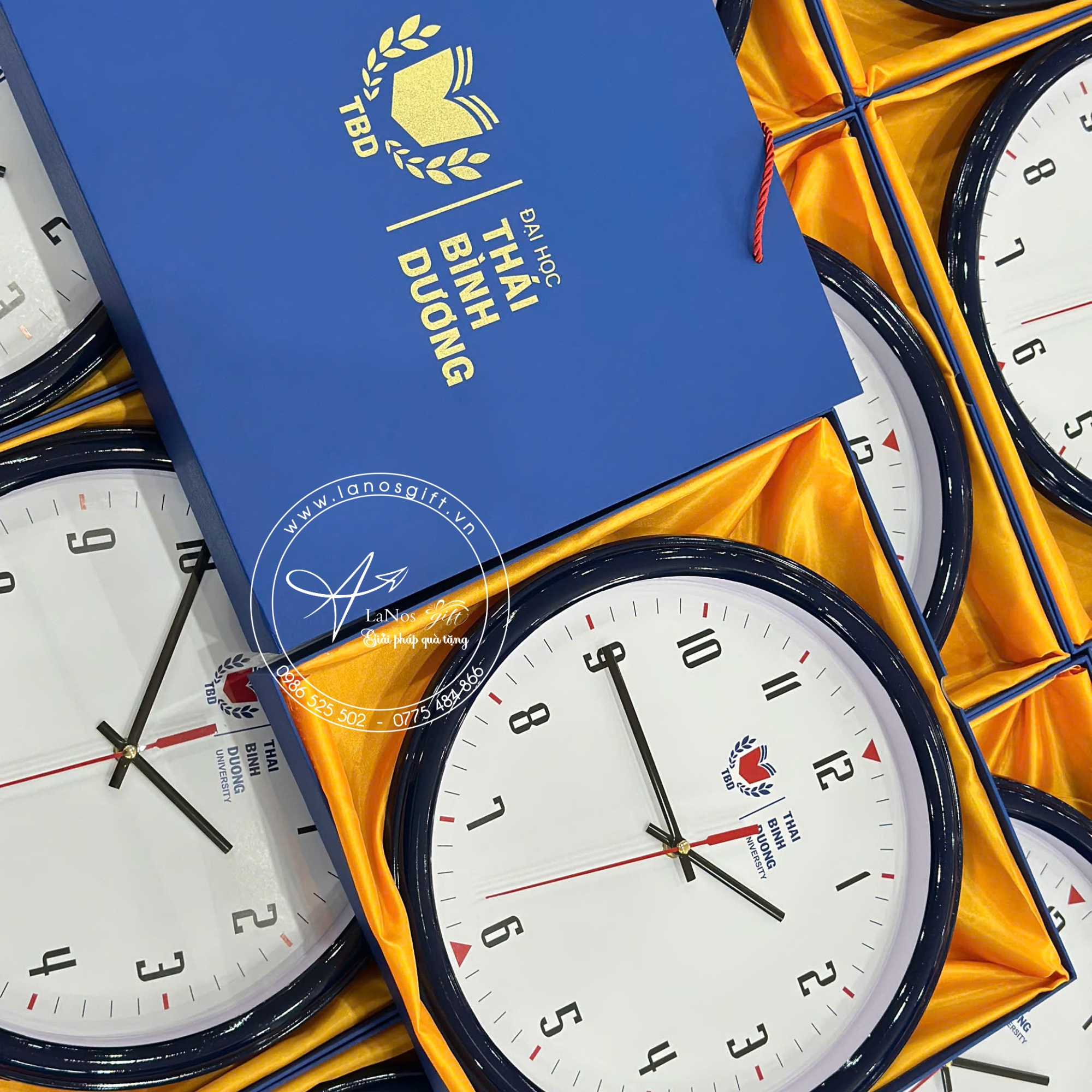 Đồng hồ treo tường in logo - LNĐHTT 01 - Hình ảnh 5