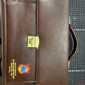 Cặp túi da in logo làm quà tặng