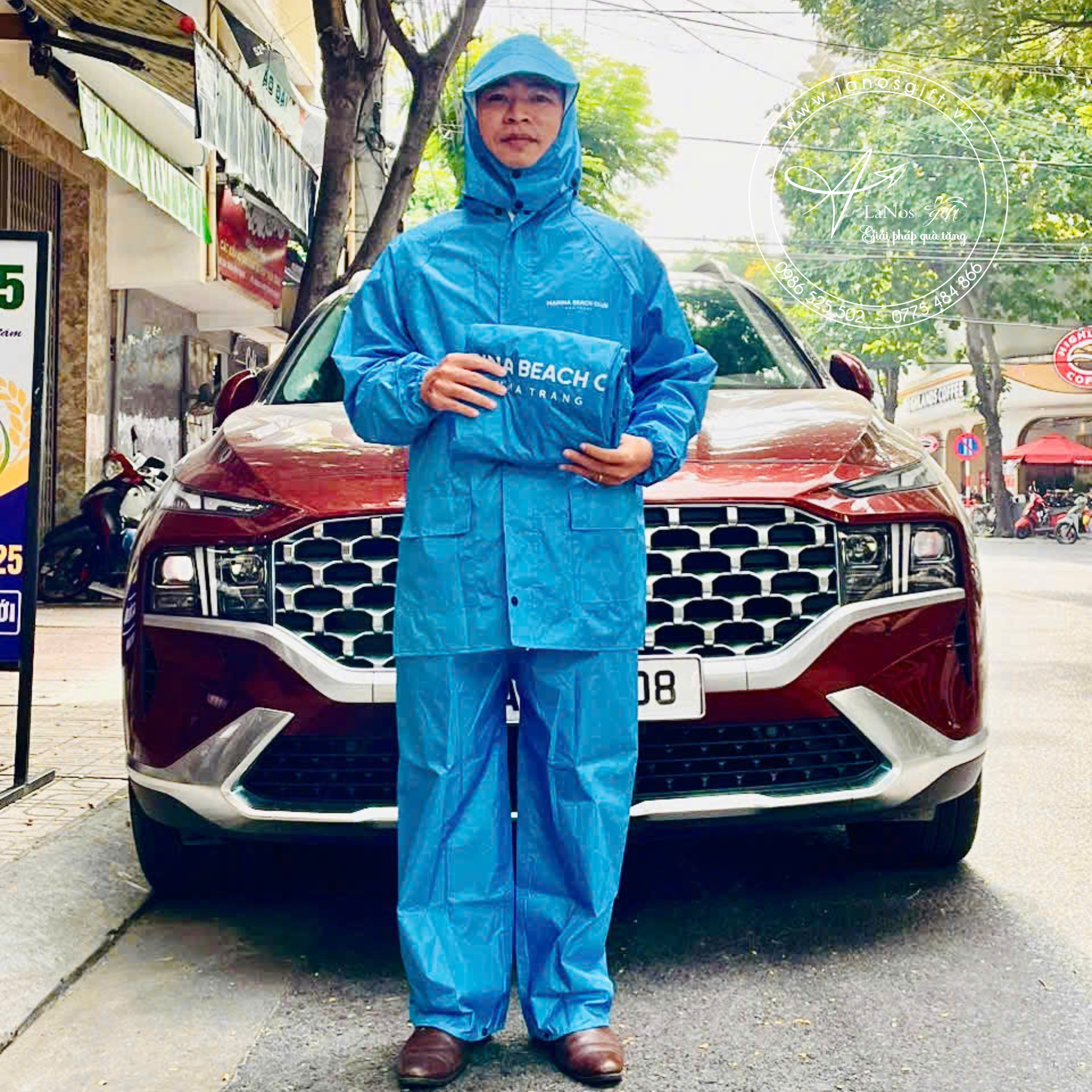 Áo mưa in logo - LNAM 02 - Hình ảnh 2