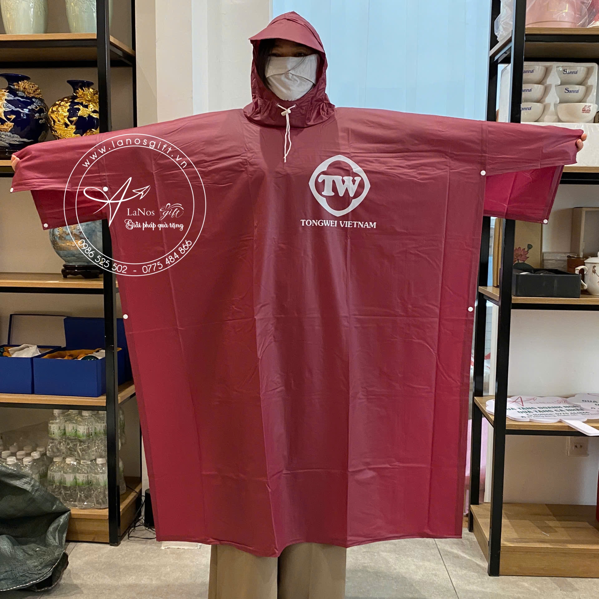 Áo mưa in logo - LNAM 01 - Hình ảnh 3