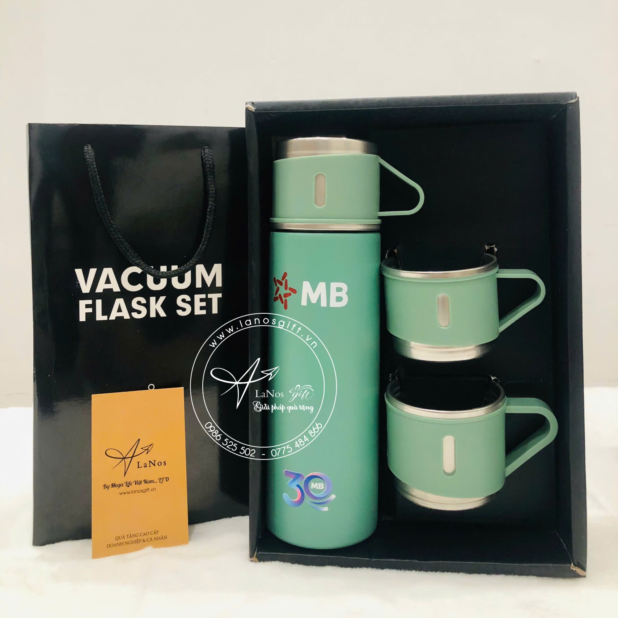 Bộ bình giữ nhiệt in Logo – LNBGN 01 - Hình ảnh 5