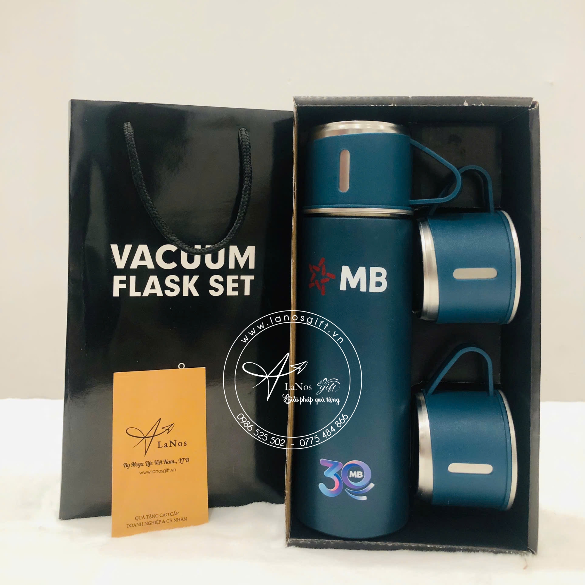 Bộ bình giữ nhiệt in Logo – LNBGN 01 - Hình ảnh 4