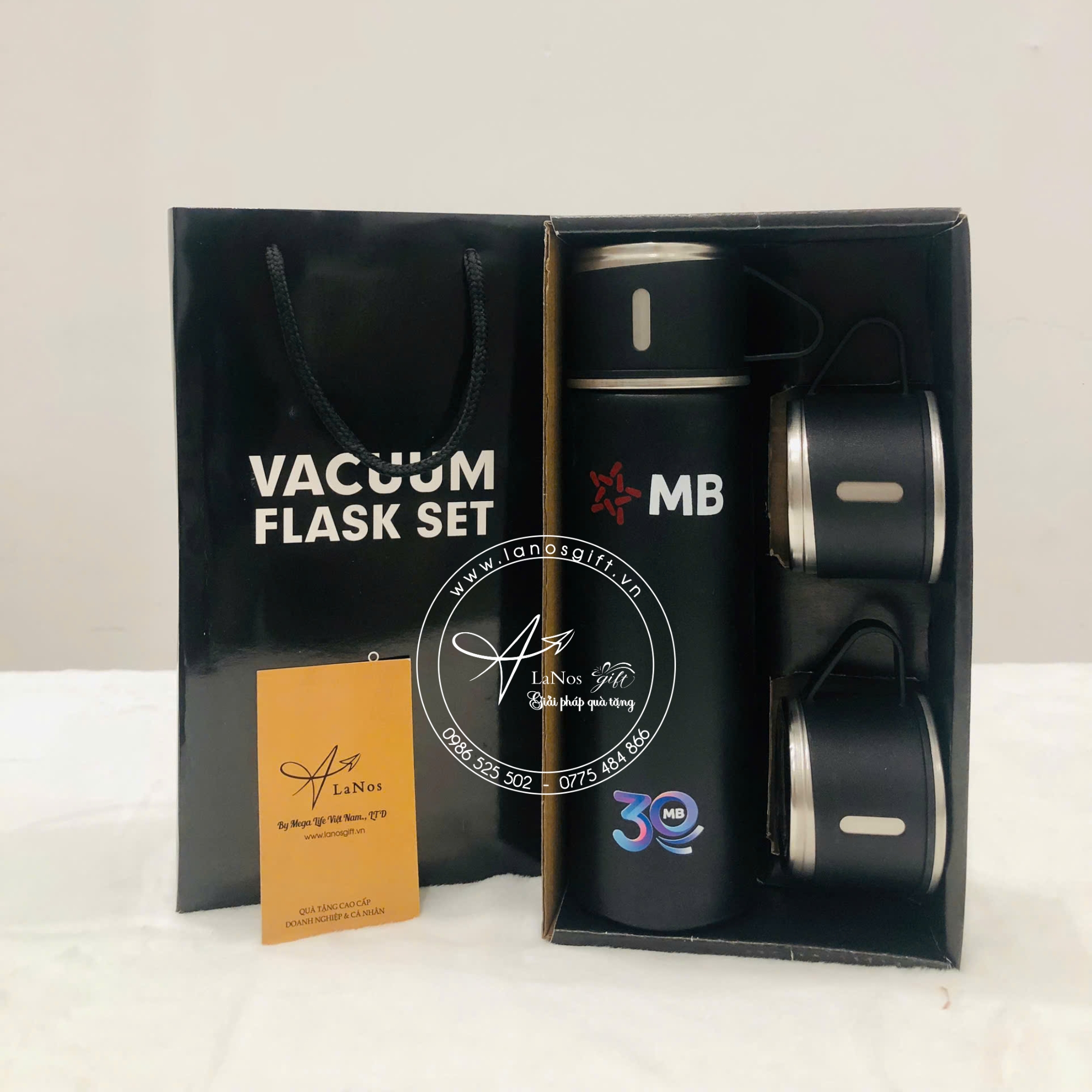 Bộ bình giữ nhiệt in Logo – LNBGN 01 - Hình ảnh 3