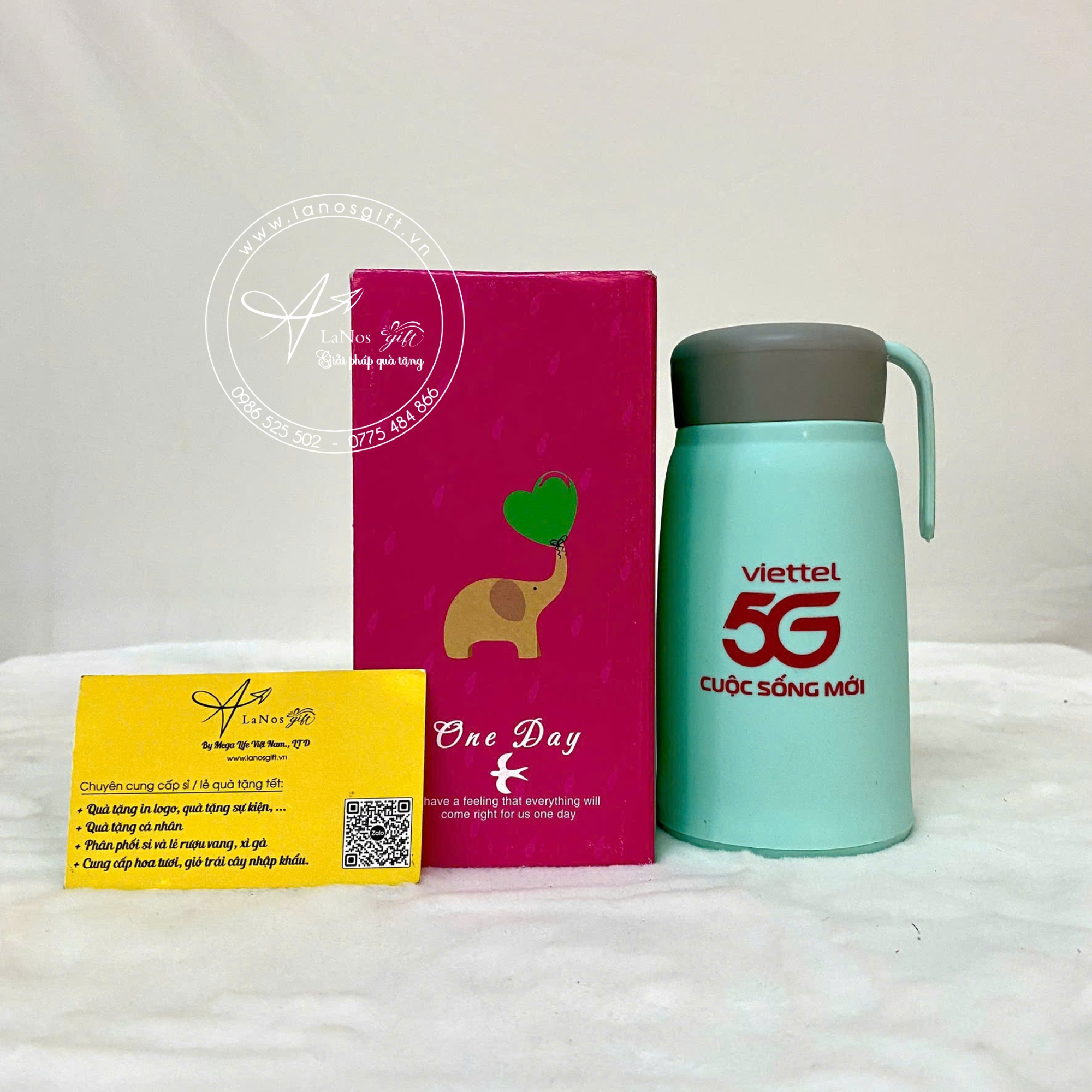 Ca nước thủy tinh bọc nhựa in logo - LNTTBN 02 - Hình ảnh 3