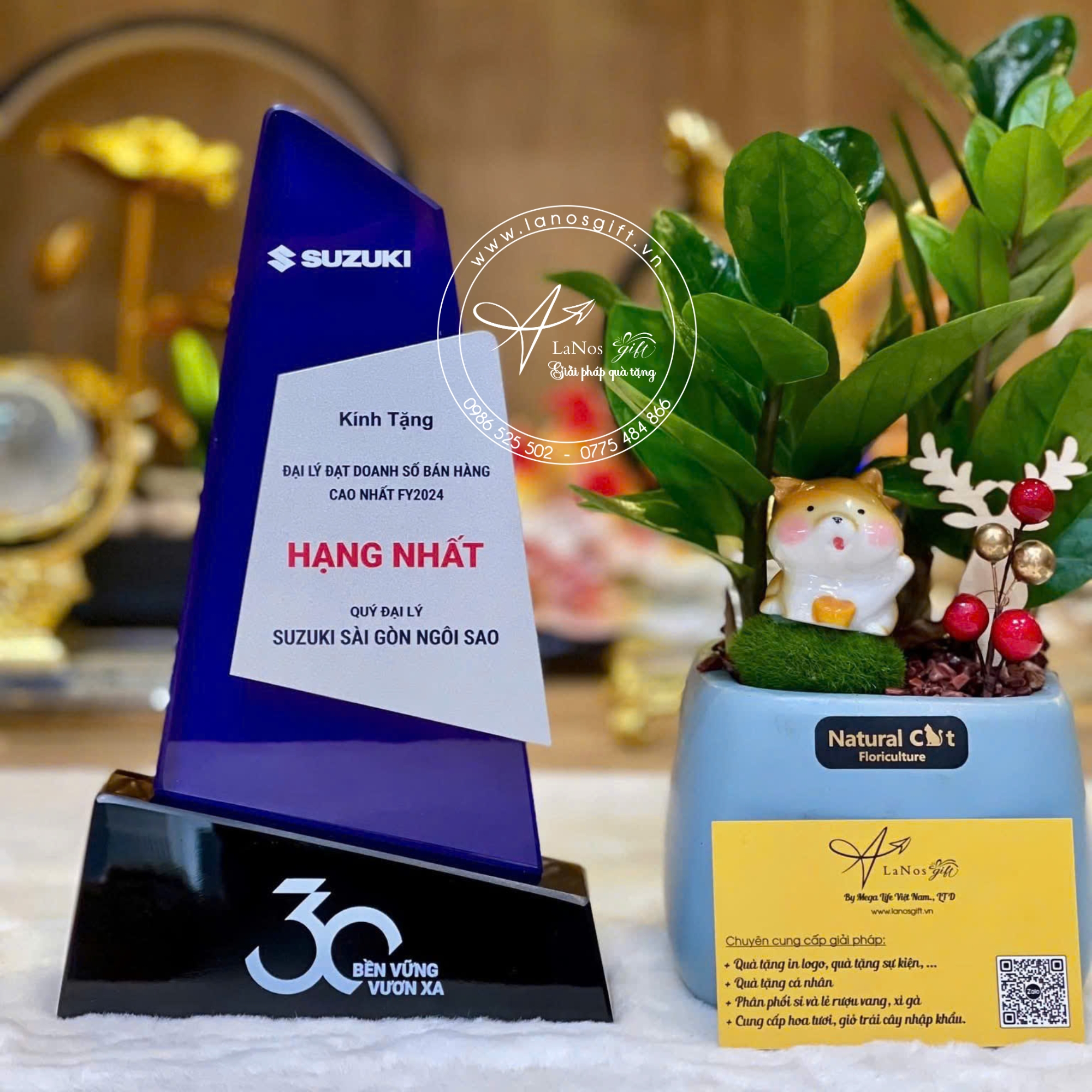 Kỷ Niệm Chương Pha Lê Cao Cấp – Thiết Kế Theo Yêu Cầu, Sang Trọng & Ý Nghĩa - LNKNCPL 06