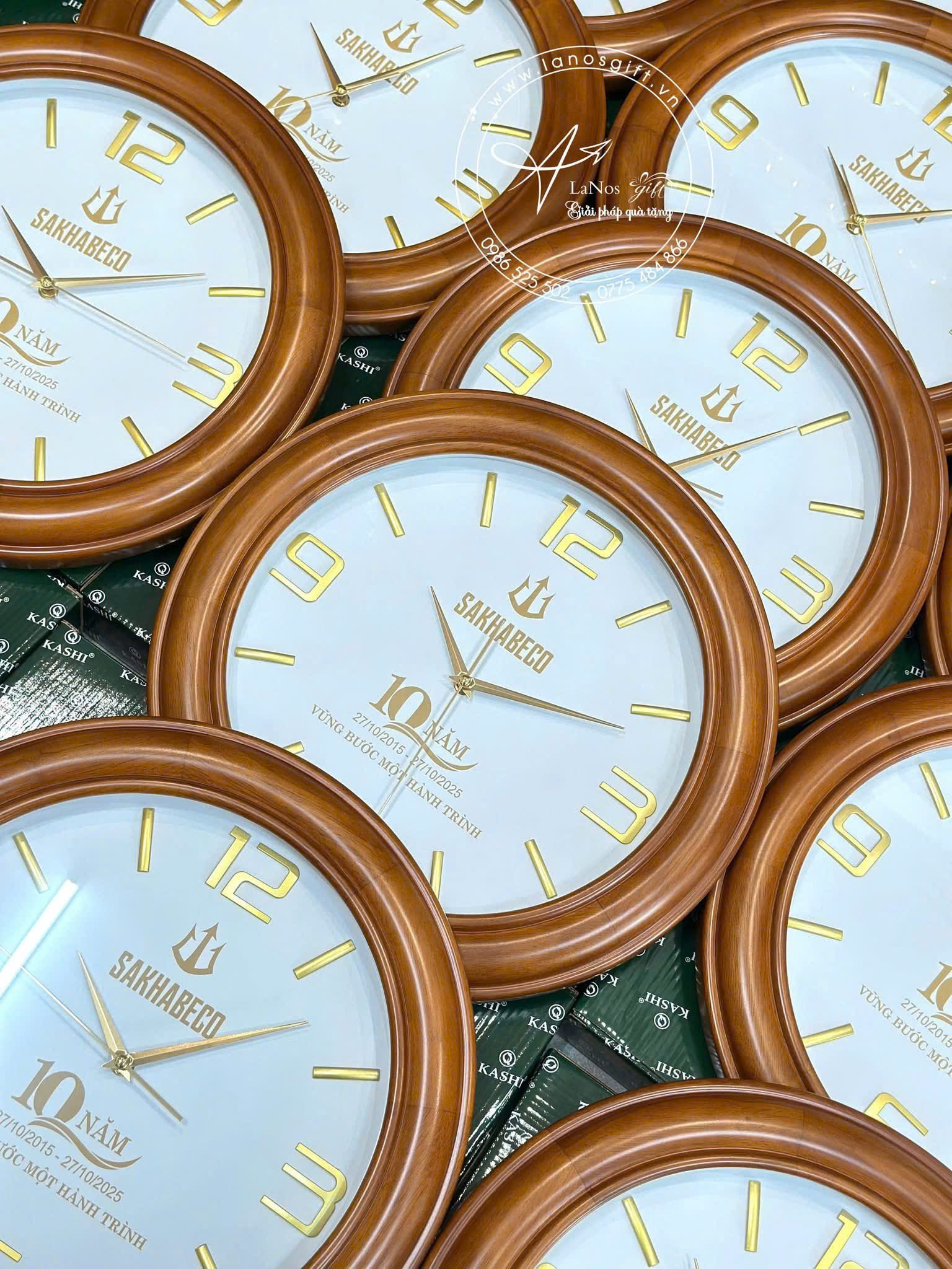 Đồng hồ treo tường in logo - LNĐHTT 03 - Hình ảnh 6