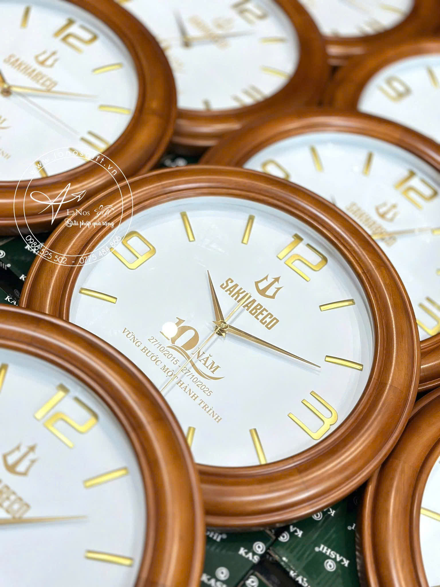 Đồng hồ treo tường in logo - LNĐHTT 03 - Hình ảnh 5