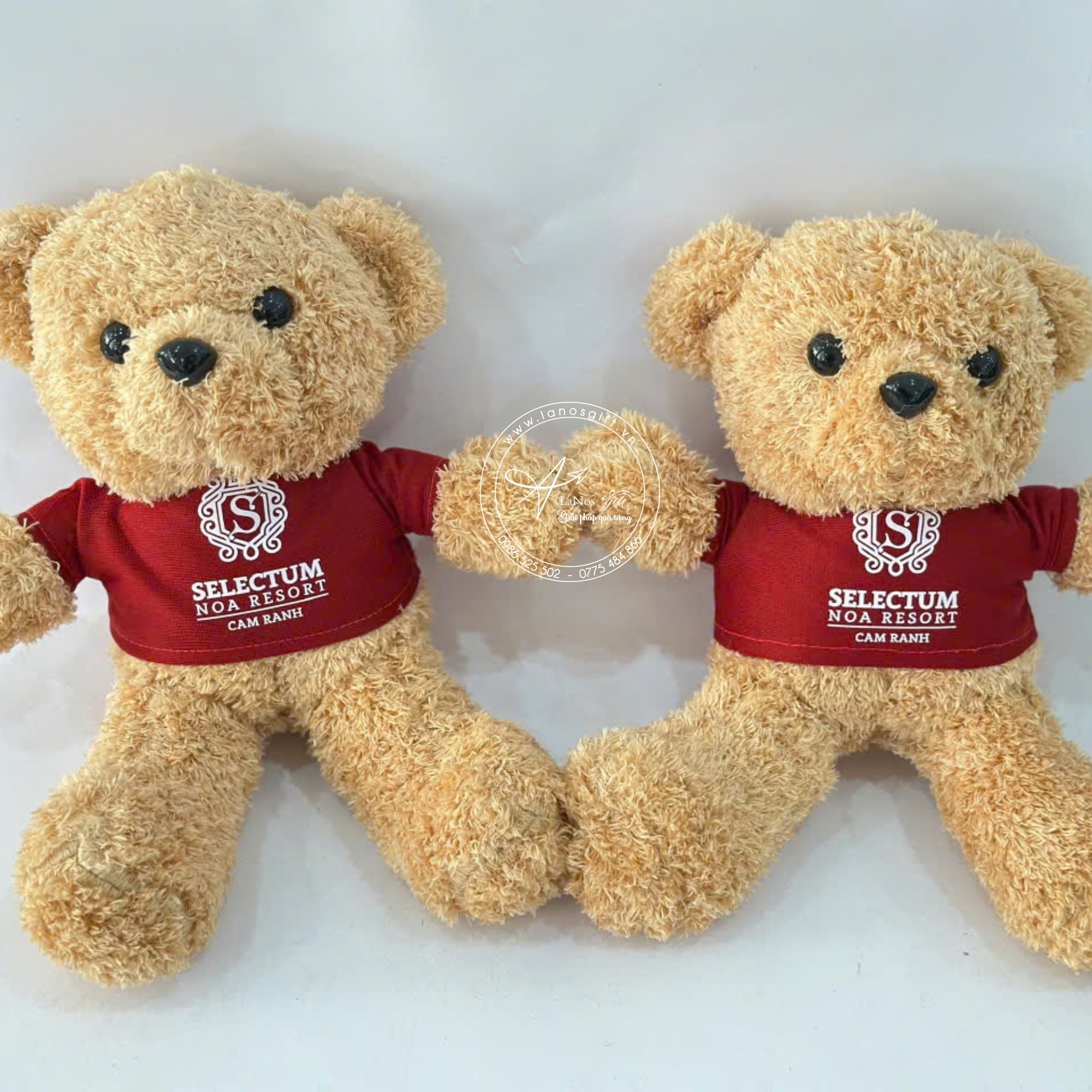 Gấu Bông In – Thêu Logo – LNGB 02 - Hình ảnh 2