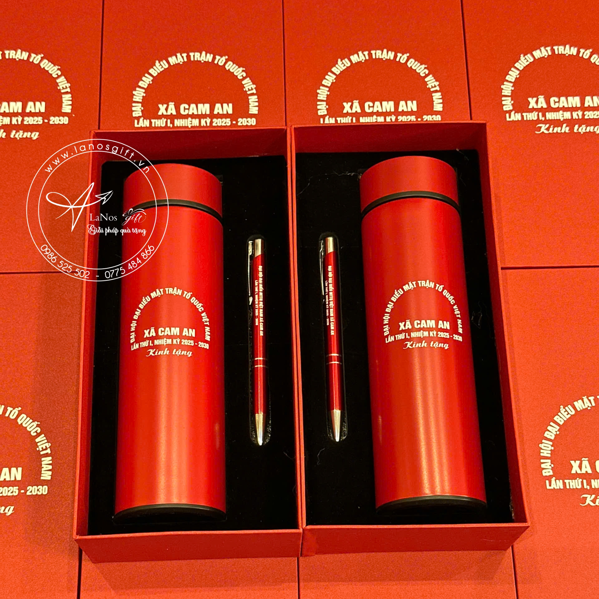 Hộp Quà Tặng Bình Giữ Nhiệt + Bút - LNGS 03 - Hình ảnh 6