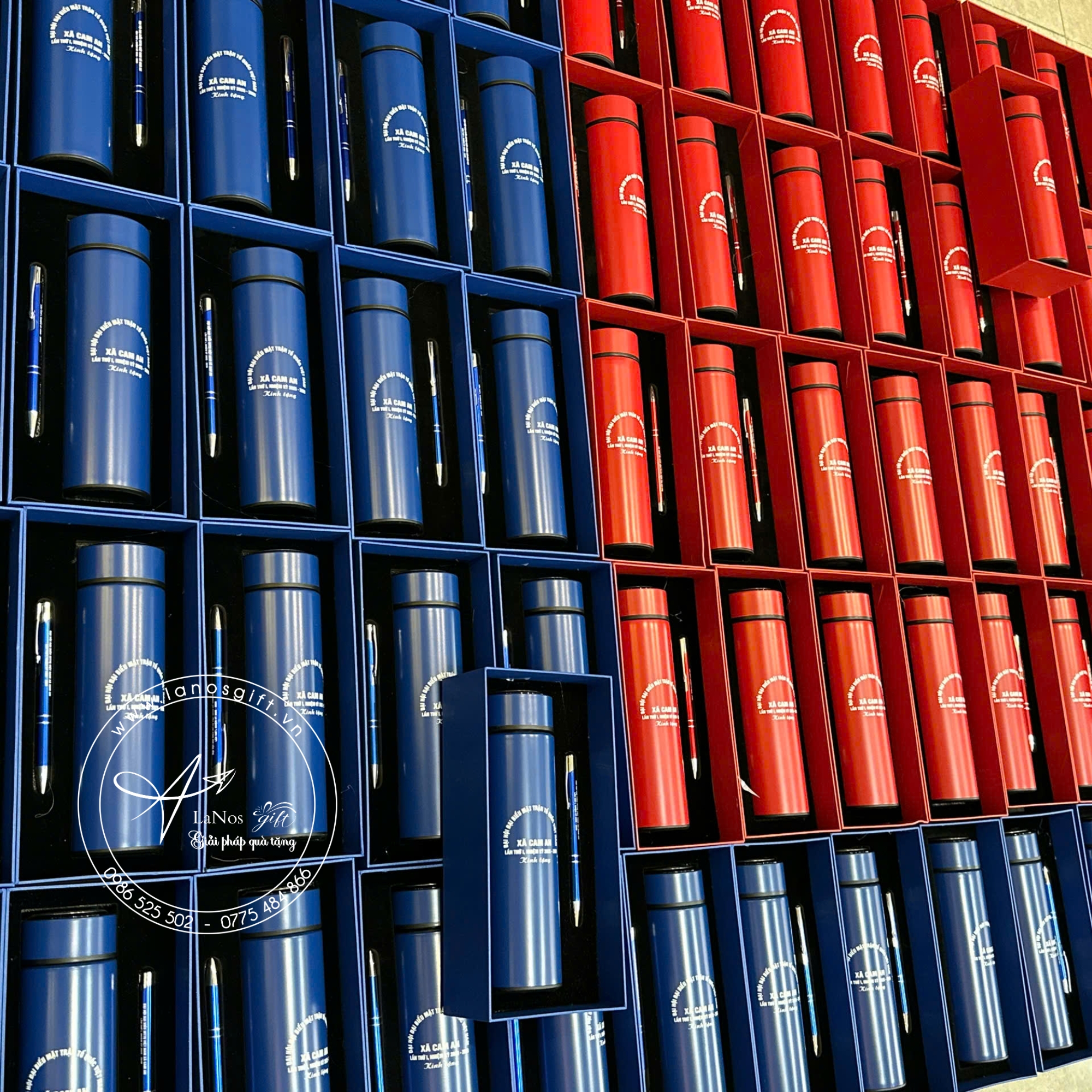 Hộp Quà Tặng Bình Giữ Nhiệt + Bút - LNGS 03 - Hình ảnh 5