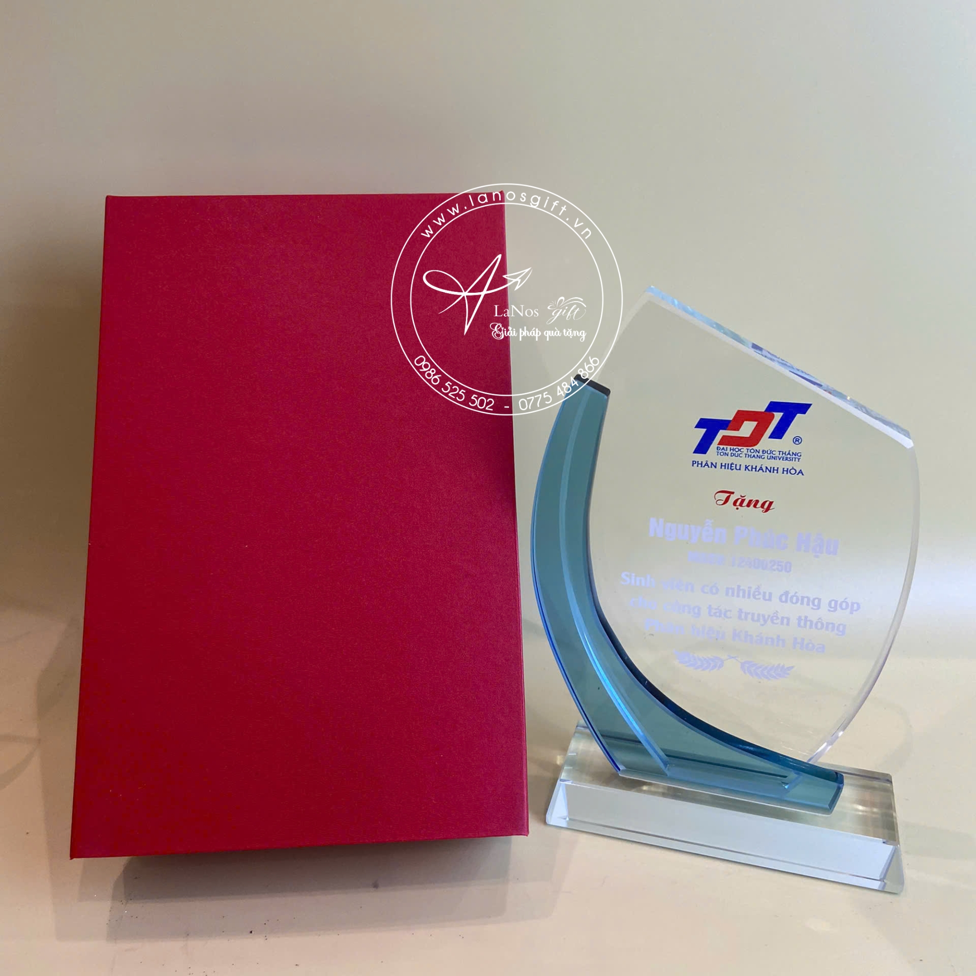 Kỷ Niệm Chương Pha Lê Cao Cấp – Thiết Kế Theo Yêu Cầu, Sang Trọng & Ý Nghĩa - LNPL 07 - Hình ảnh 3