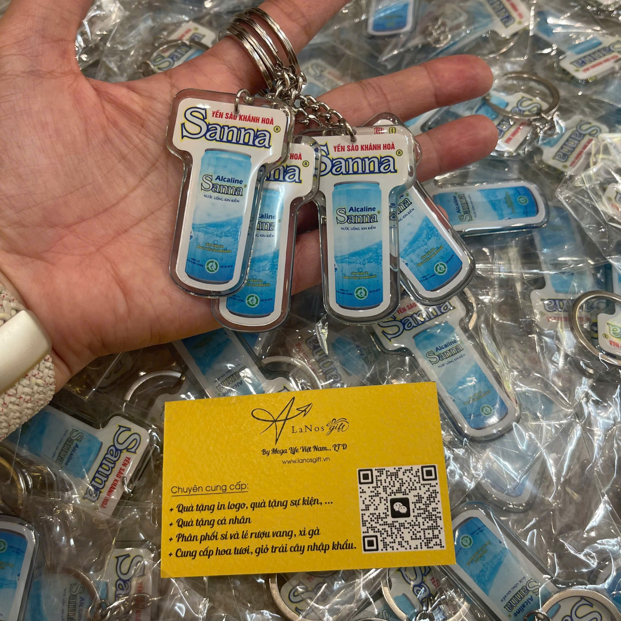 Móc khóa in logo - LNMK 02 - Hình ảnh 2