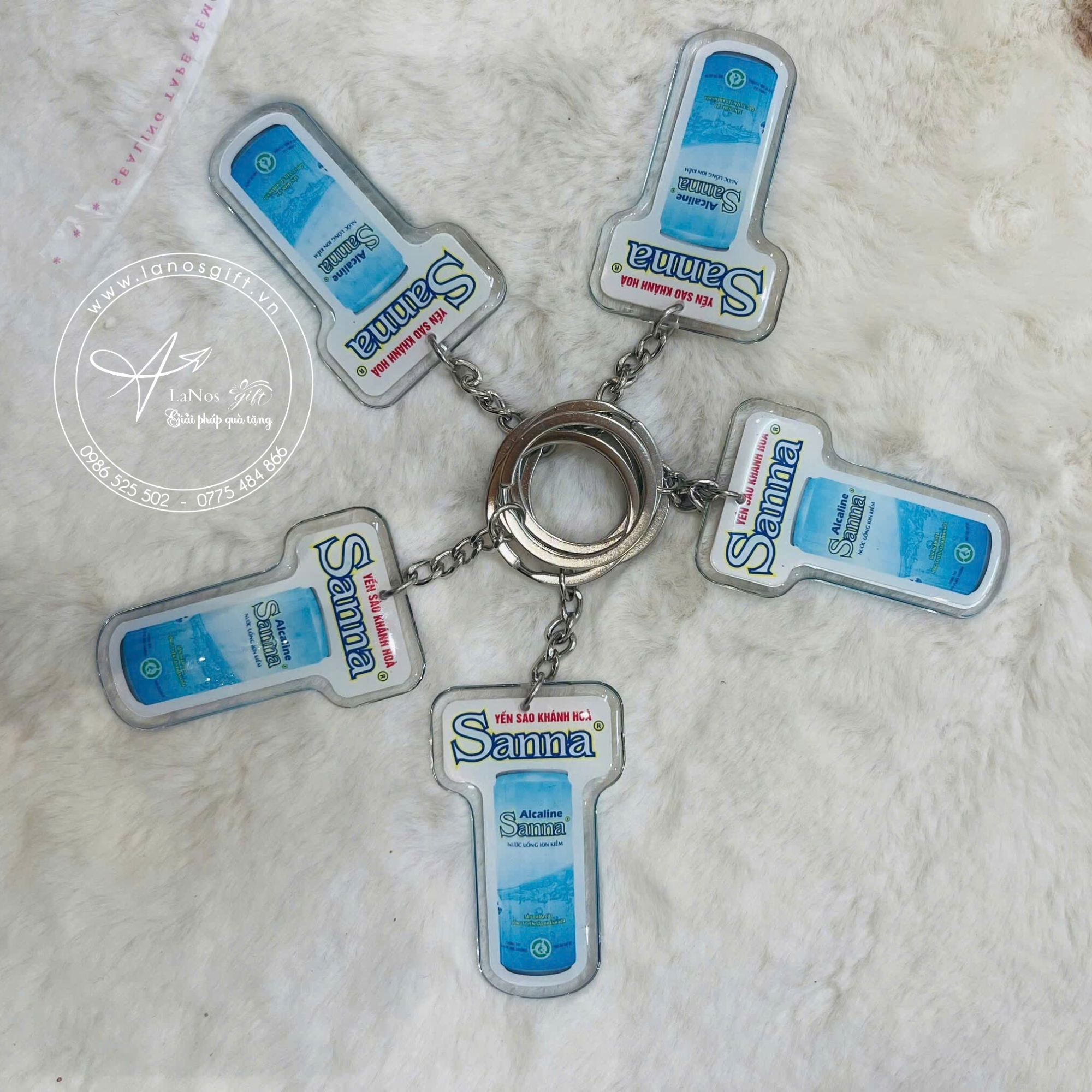 Móc khóa in logo - LNMK 02