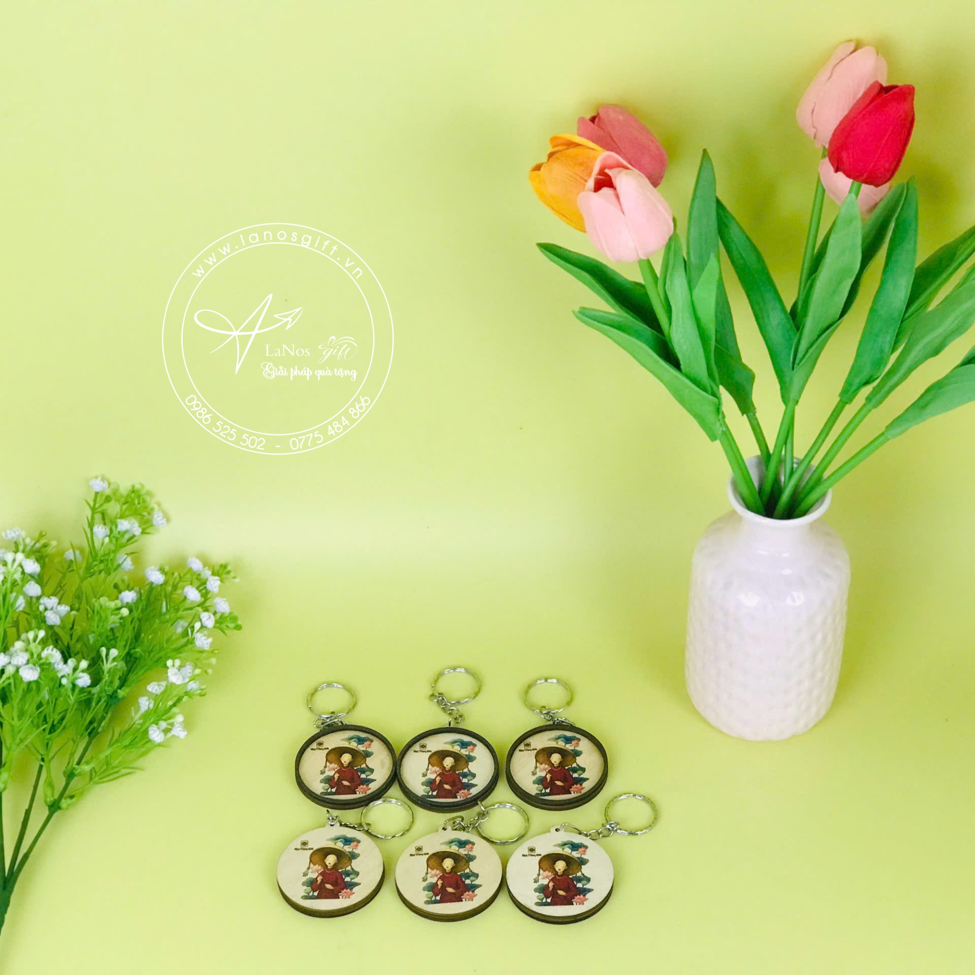 Móc khóa in logo - LNMK 04