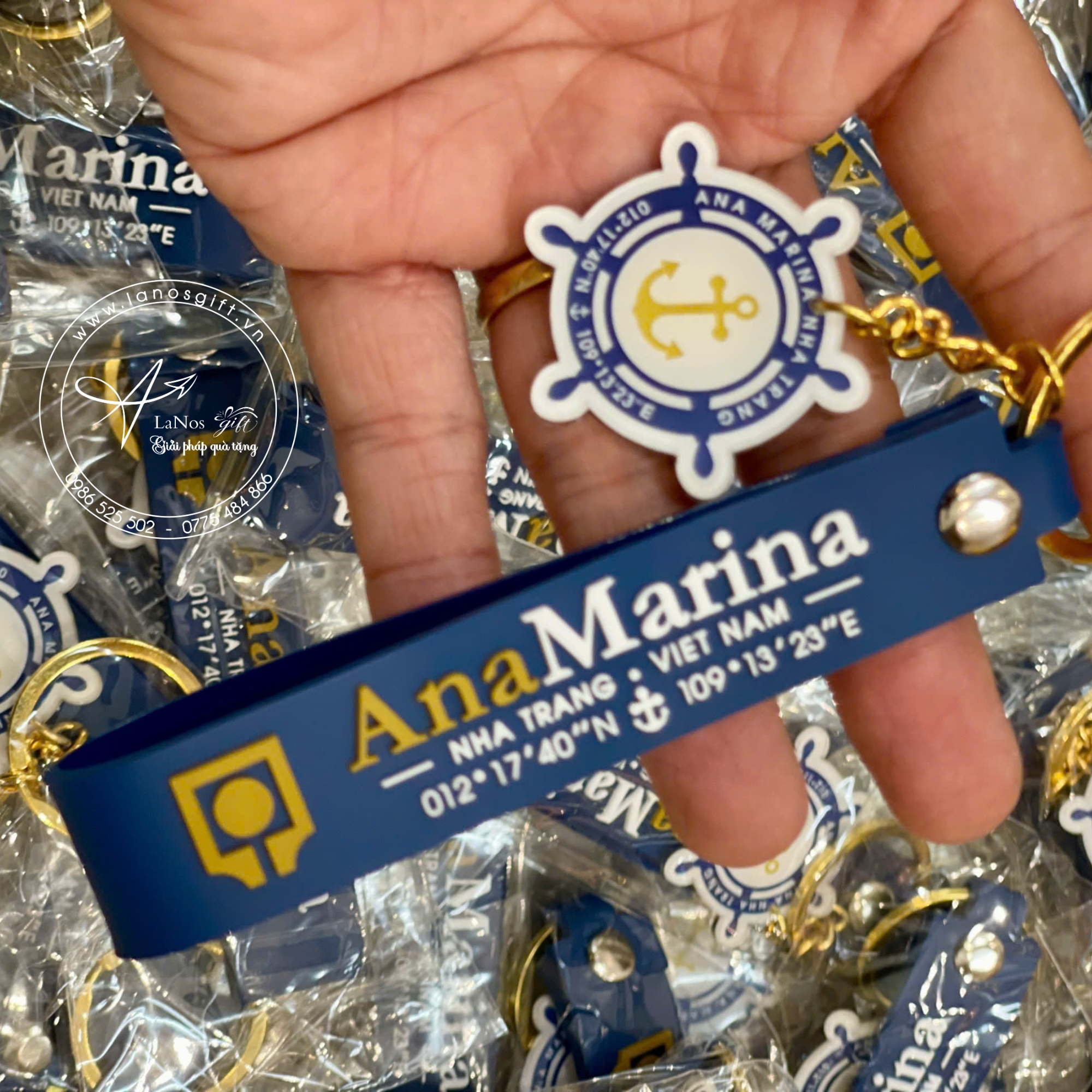 Móc khóa in logo - LNMK 05