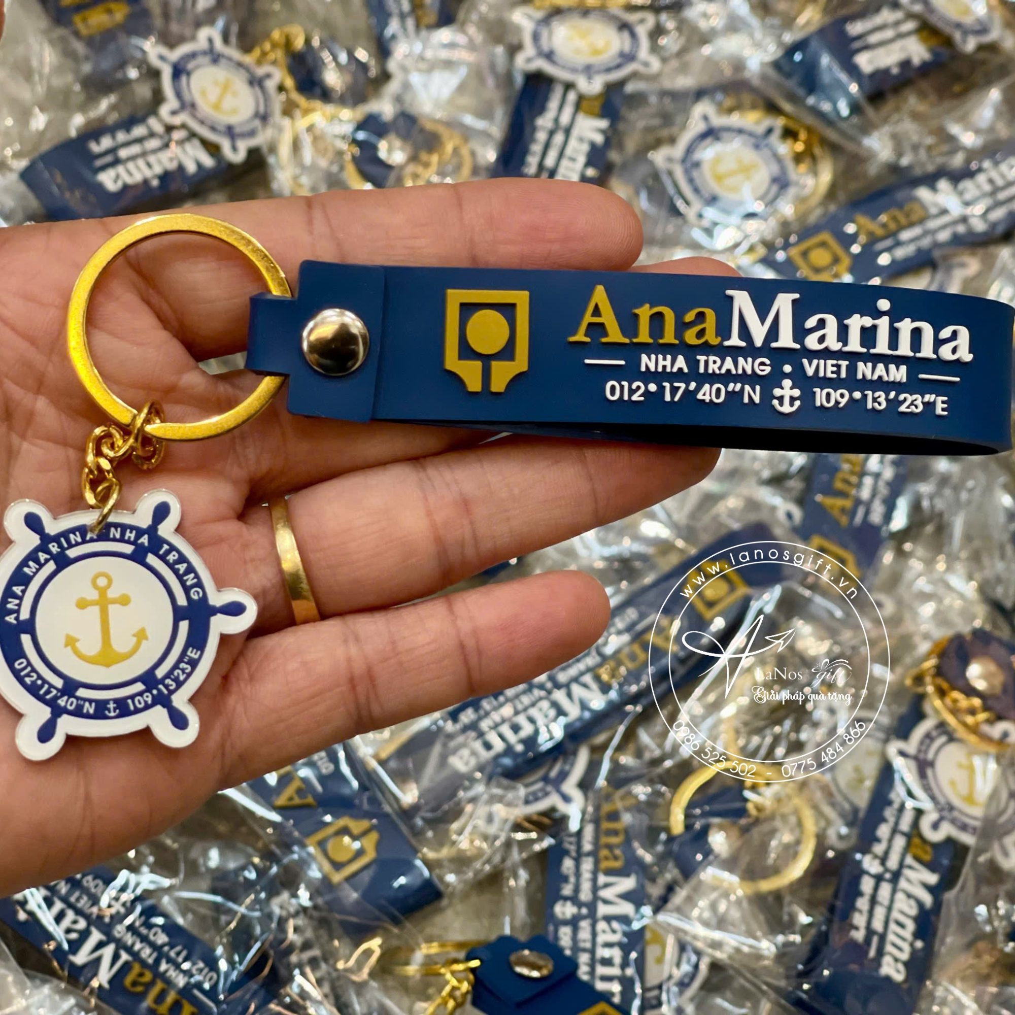 Móc khóa in logo - LNMK 05 - Hình ảnh 2