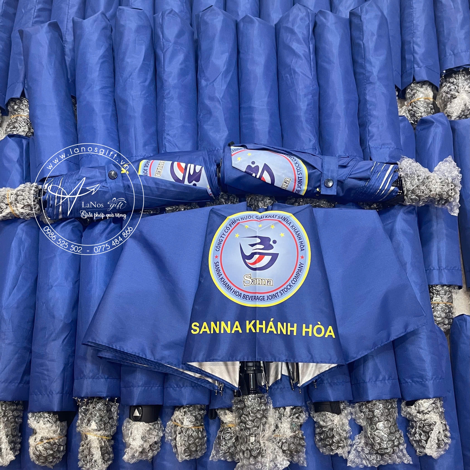 Ô Dù In Logo - Quà Tặng Thiết Kế Theo Yêu Cầu - LNOD 04 - Hình ảnh 7