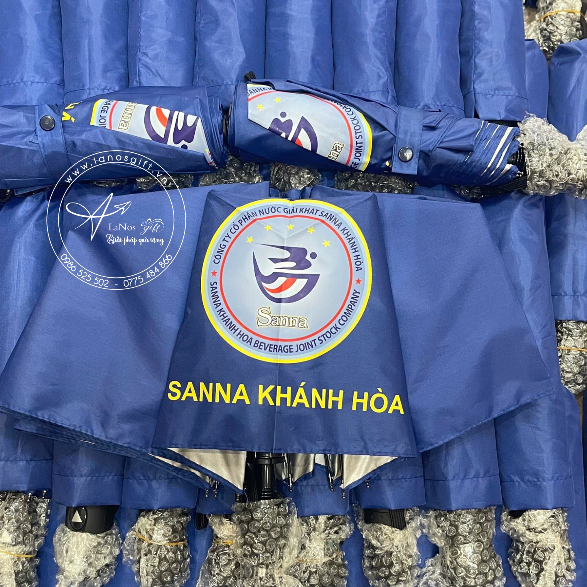 Ô Dù In Logo - Quà Tặng Thiết Kế Theo Yêu Cầu - LNOD 04 - Hình ảnh 10