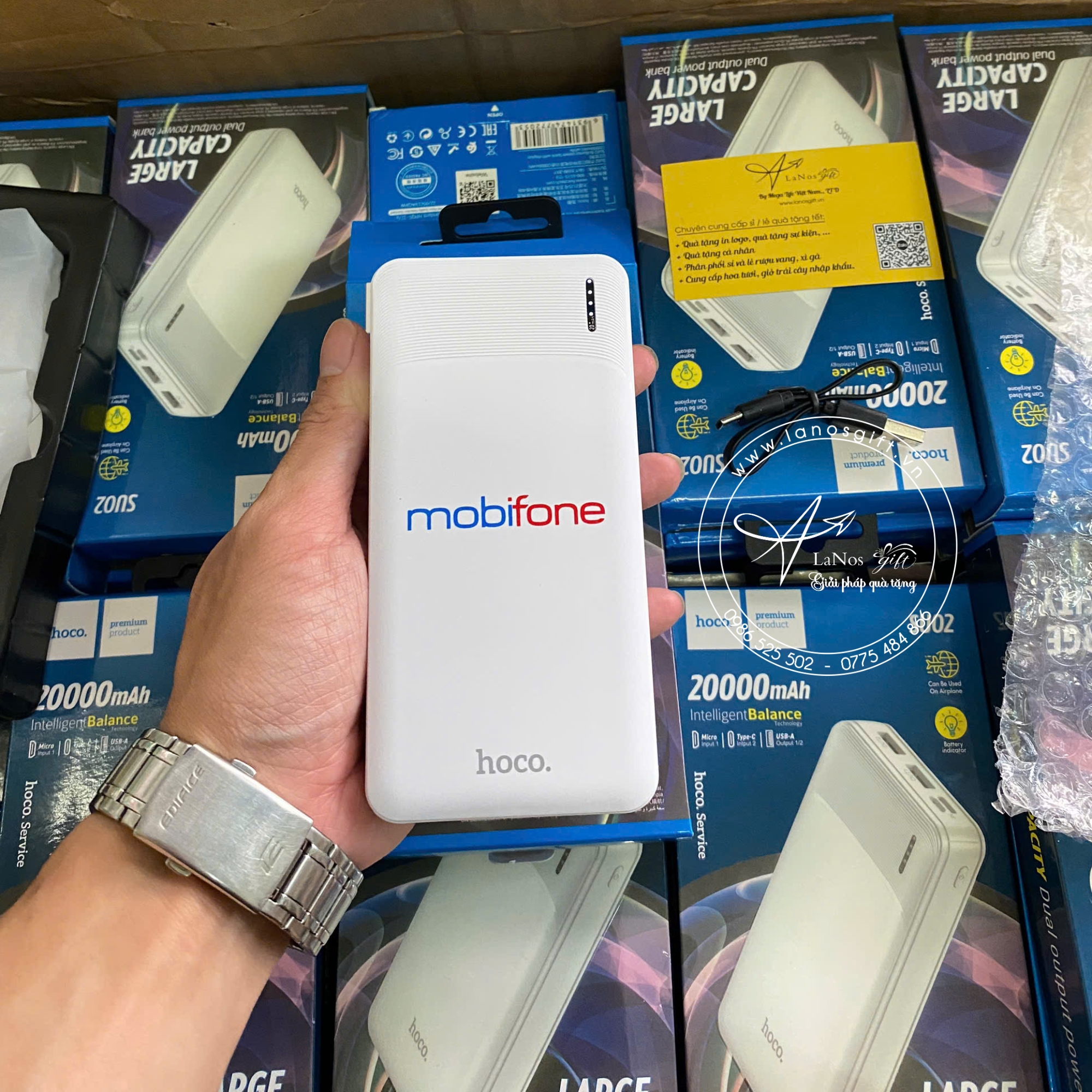 Pin Sạc Dự Phòng In Logo – Quà Tặng Doanh Nghiệp Thiết Thực - LNSDP 02 - Hình ảnh 5