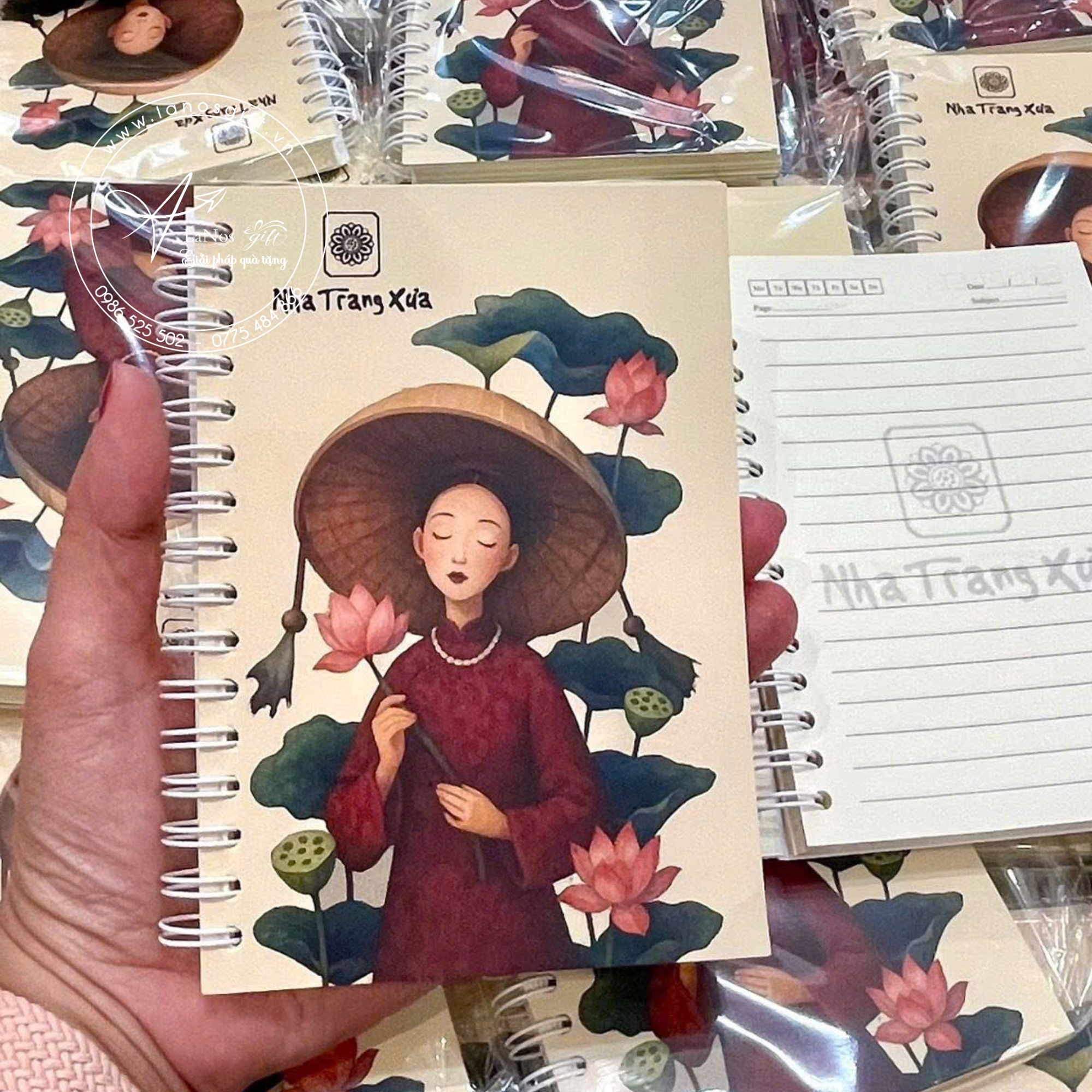 Sổ tay bấm lò xo A6 - LNST 02 - Hình ảnh 3