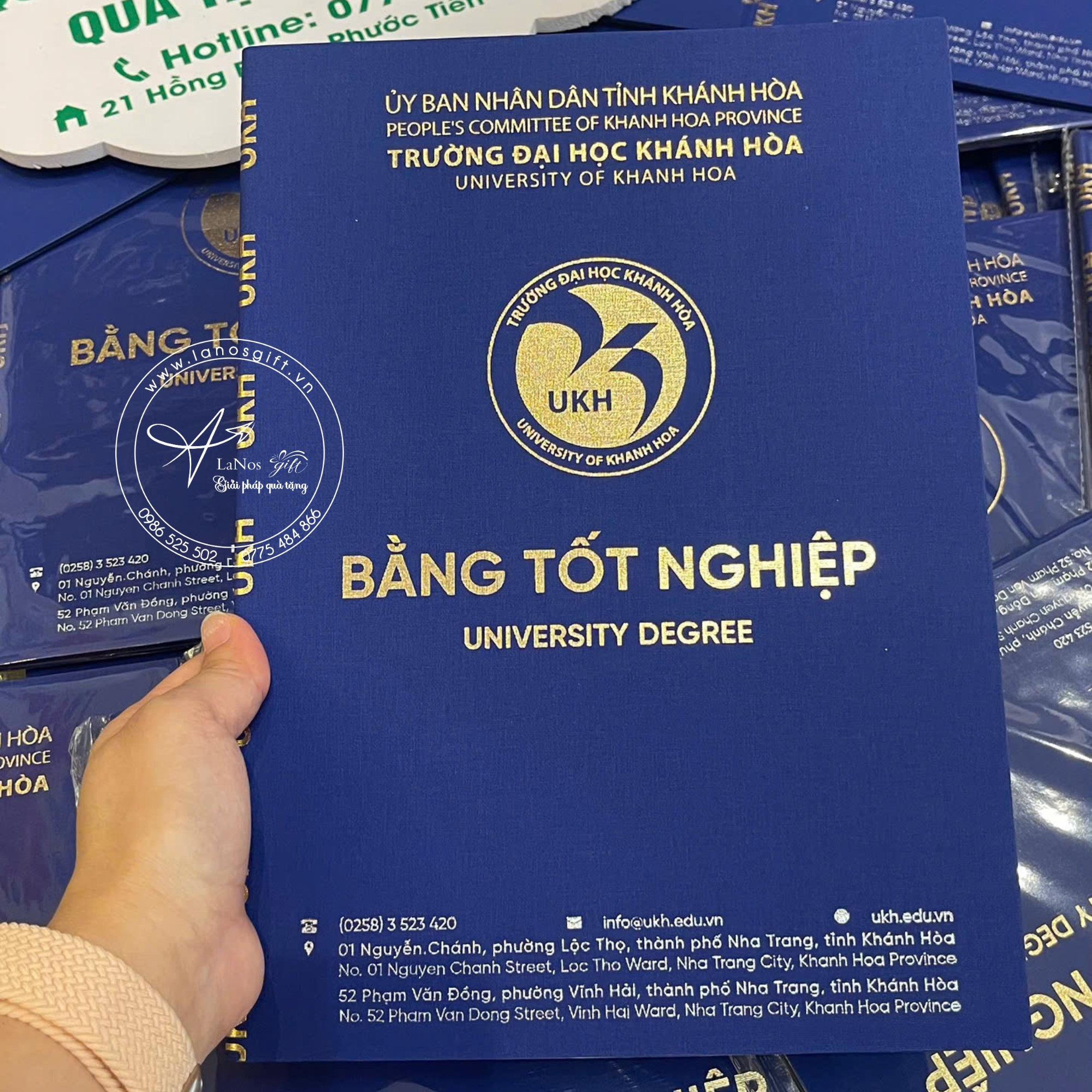 Bìa tốt nghiệp thiết kế theo yêu cầu - LNBTN 03 - Hình ảnh 3