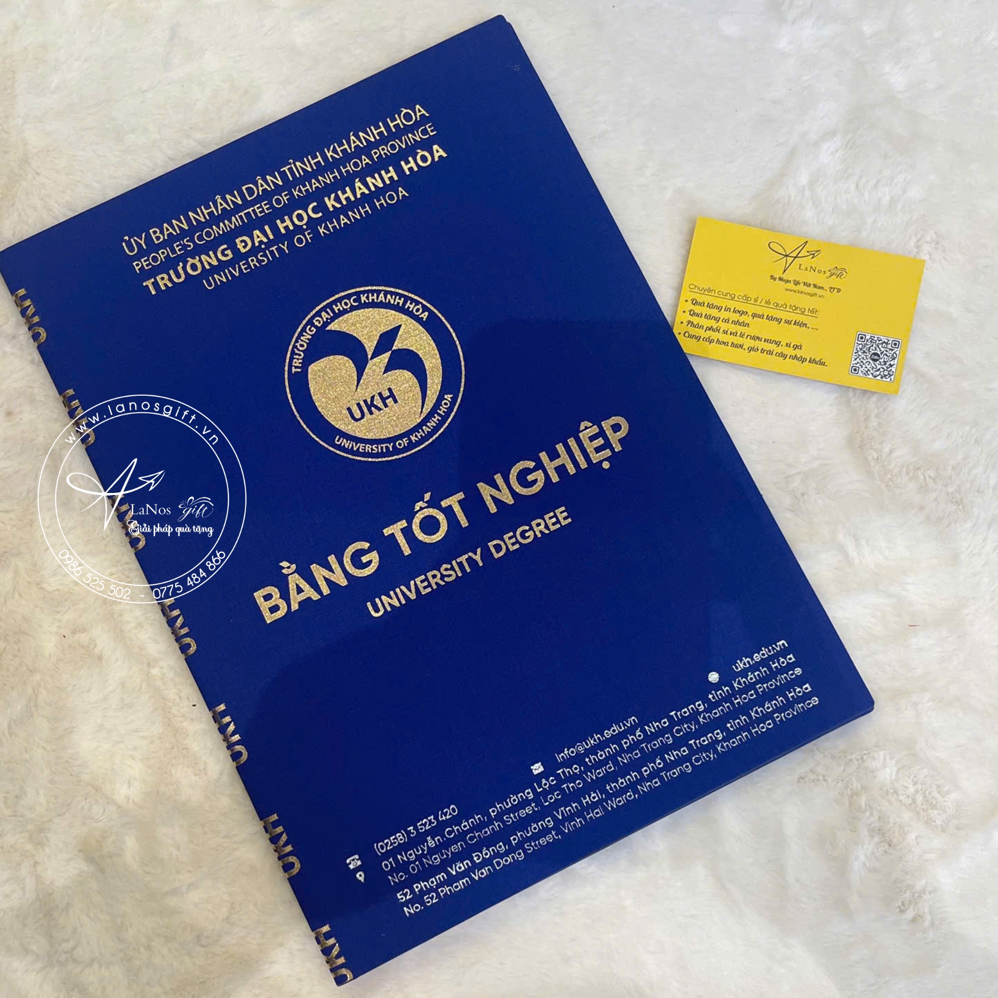 Bìa tốt nghiệp thiết kế theo yêu cầu - LNBTN 03 - Hình ảnh 9