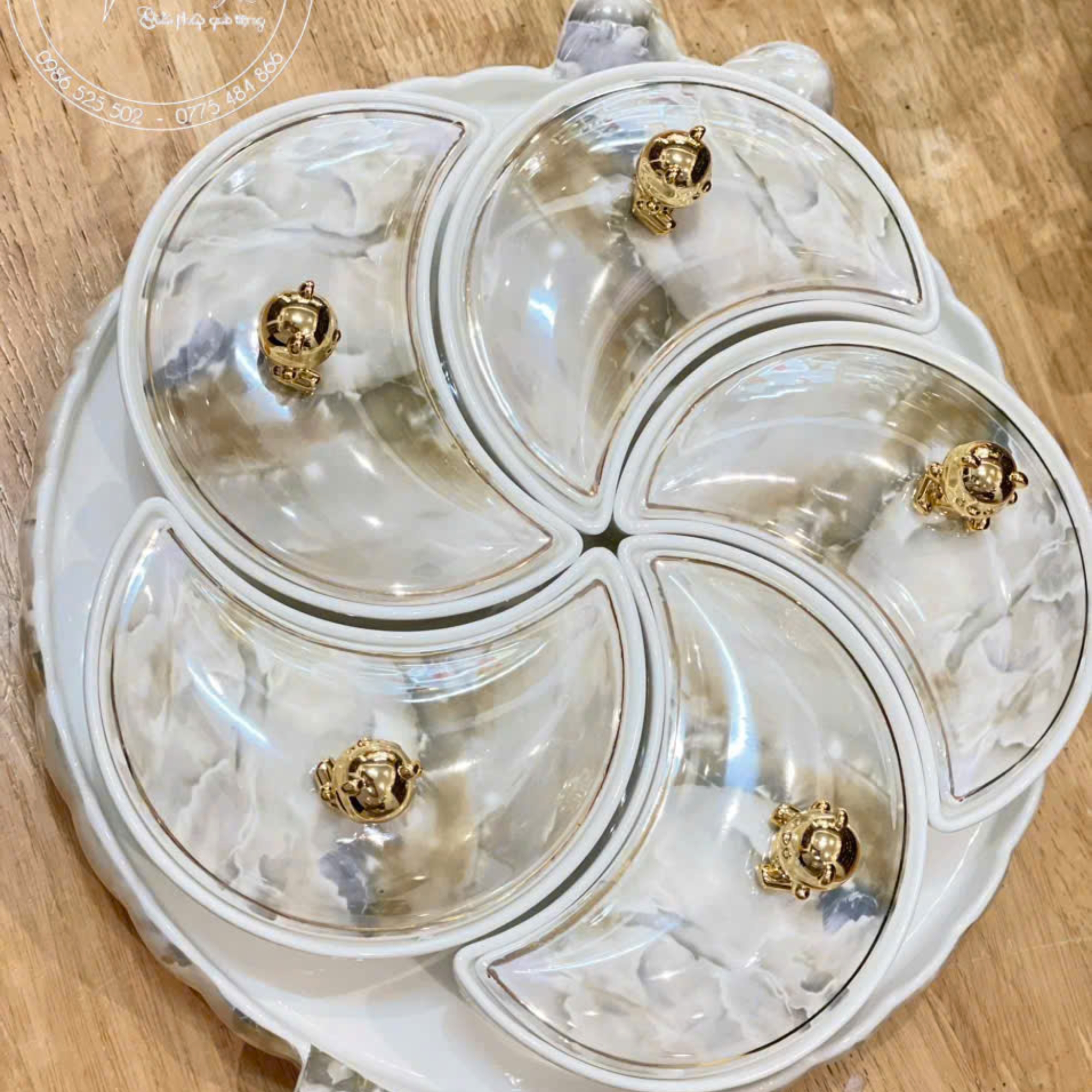 Bộ khay mứt in logo - LNKM 06 - Hình ảnh 2