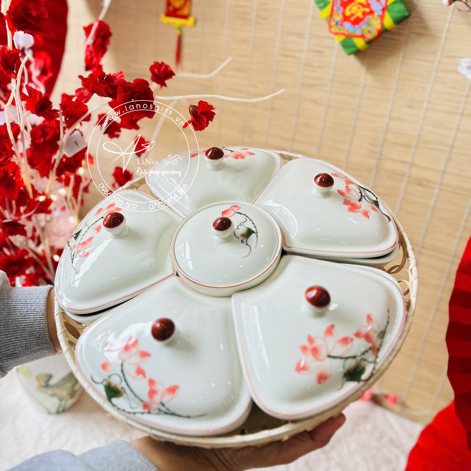 Bộ khay mứt in logo - LNKM 04 - Hình ảnh 2